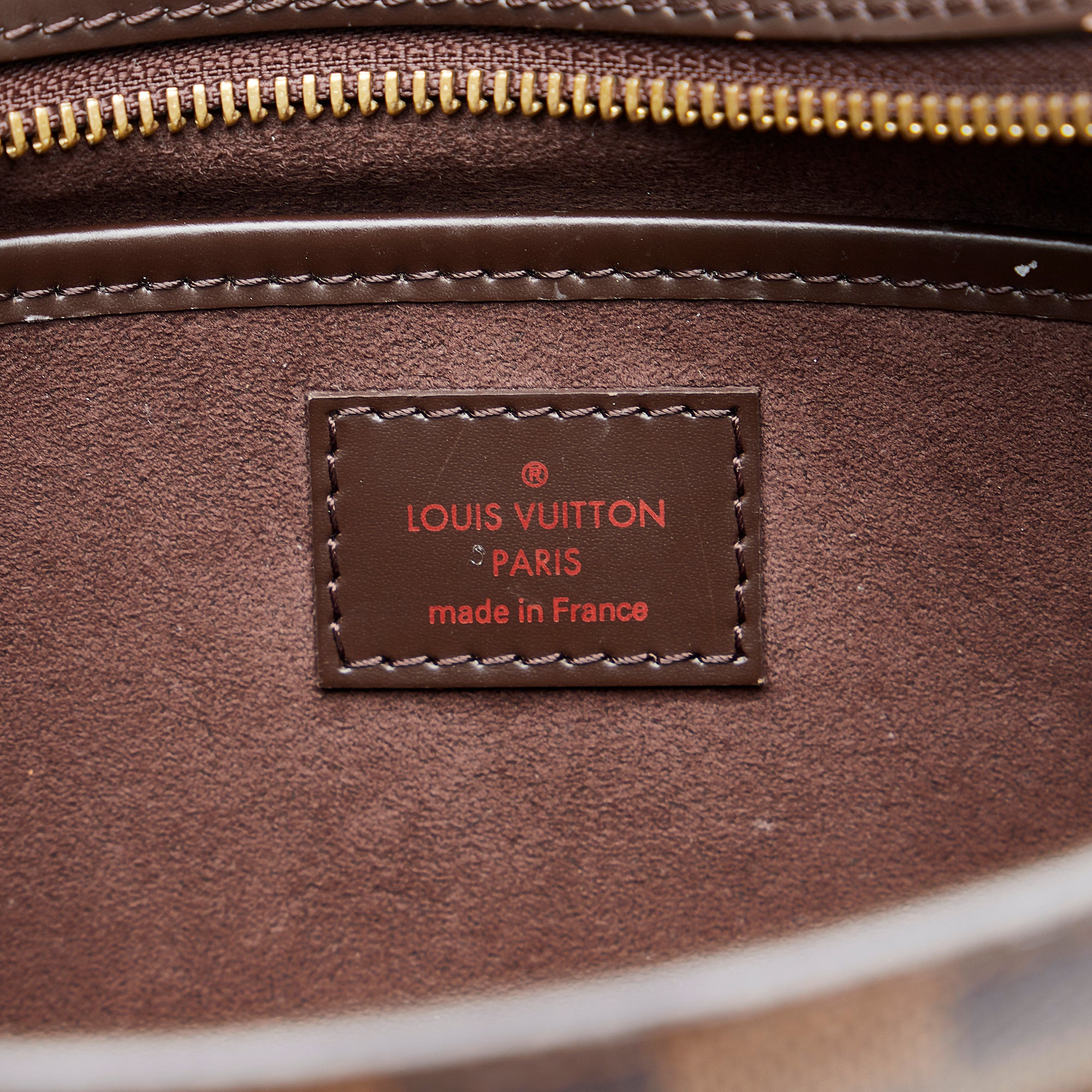 Louis Vuitton Vintage Damier Ebene Saint Louis Wristlet Clutch