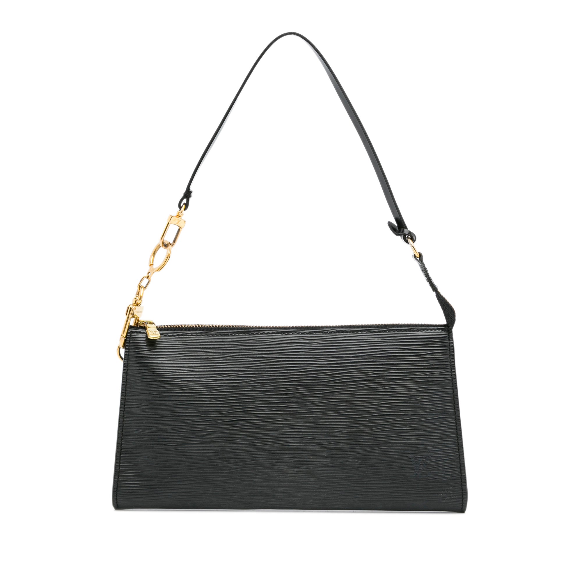 Cra-wallonieShops Revival  Black Louis Vuitton Epi Pochette