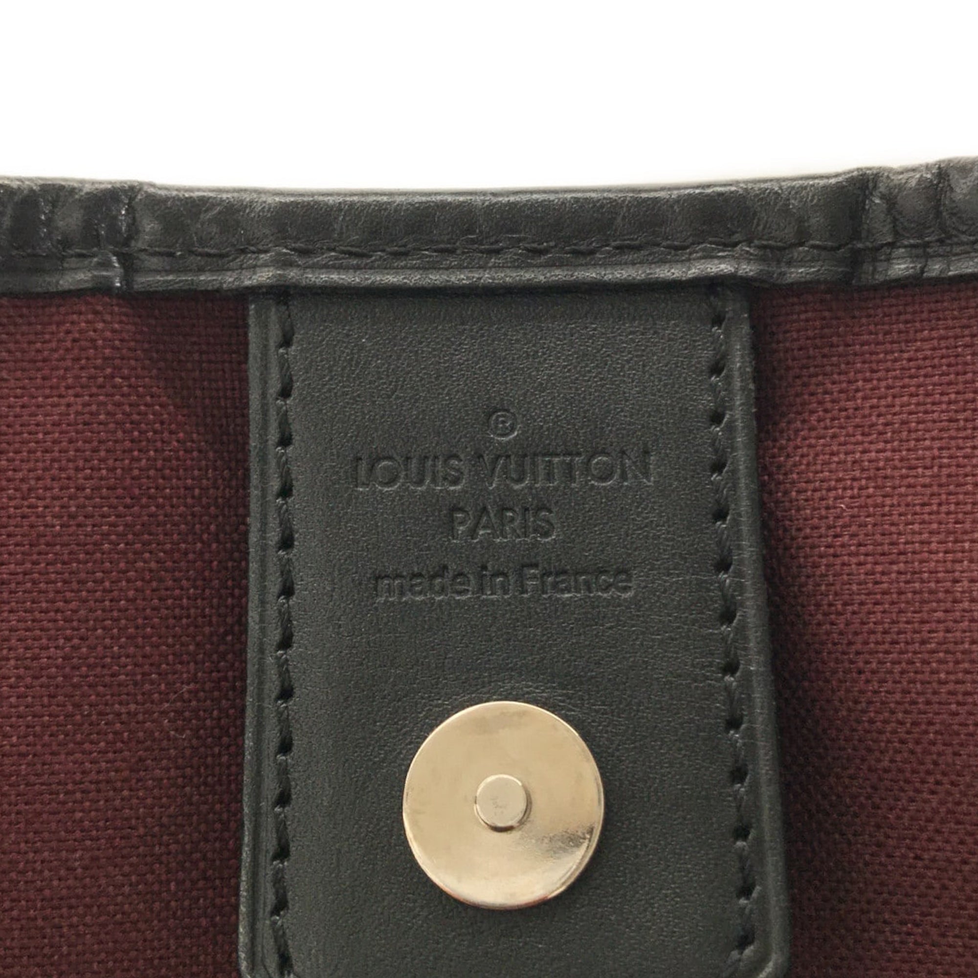Brown Louis Vuitton Monogram Macassar Davis Tote Satchel – Designer Revival