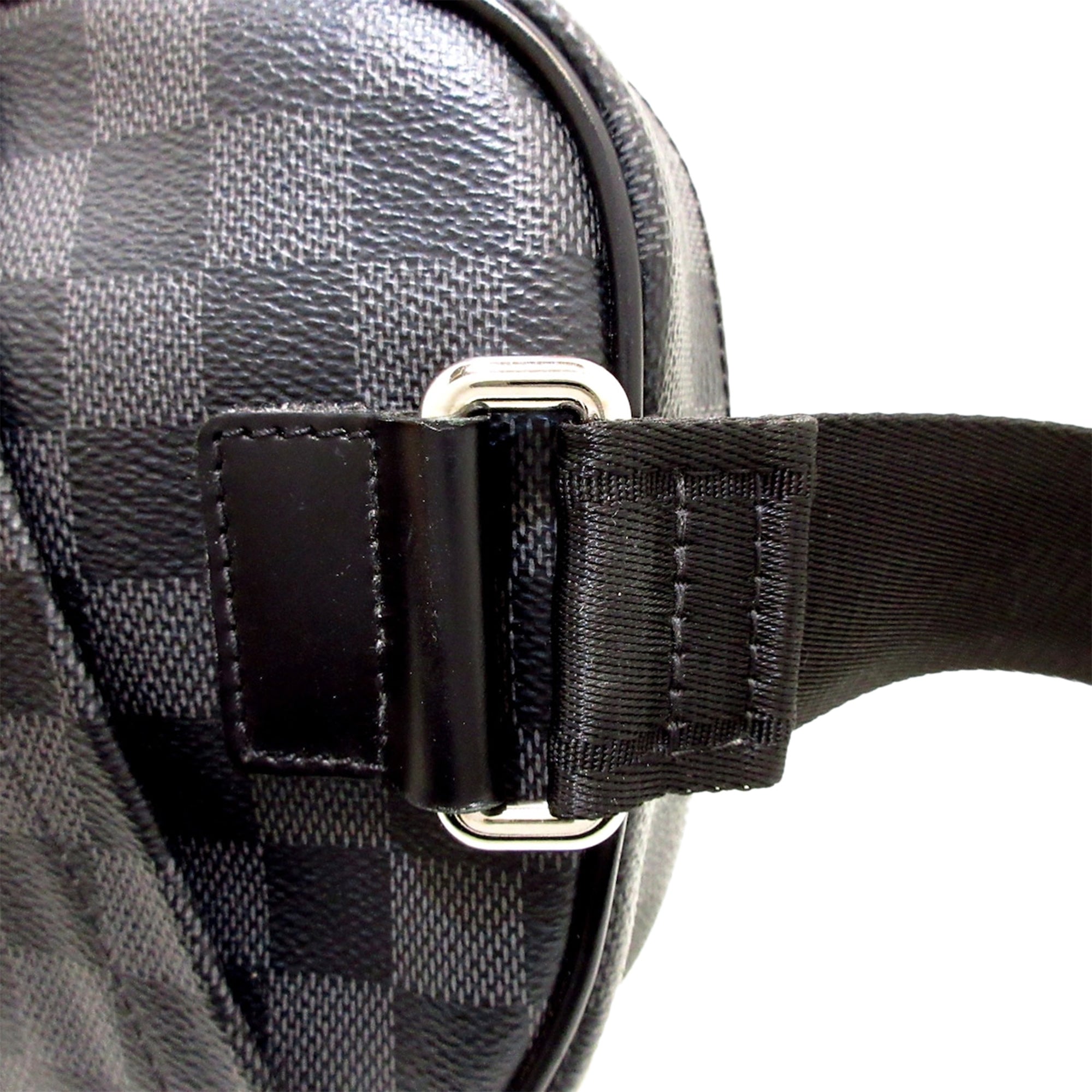 Louis Vuitton Graphite Ambler Damier Belt bag – Luxxsavvy