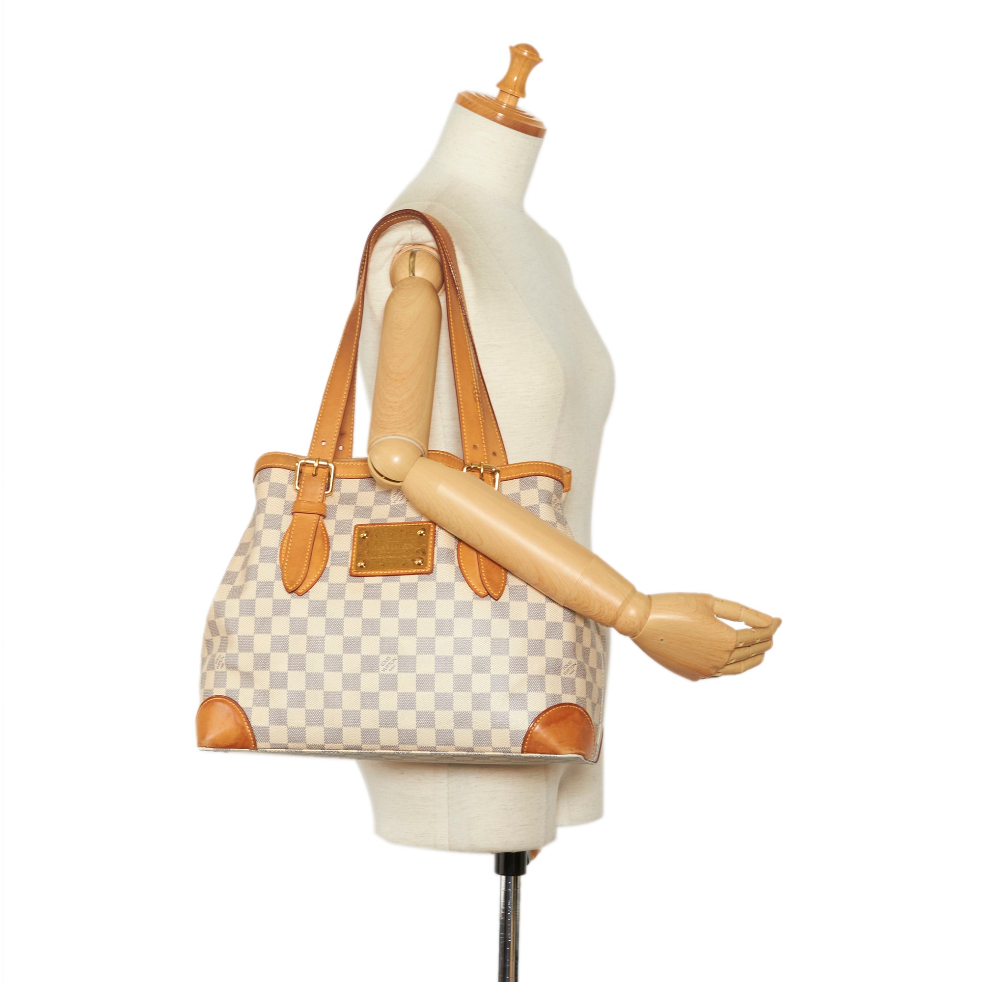 Preowned Louis Vuitton Hampstead Damien Azur bag. See pics for condition  details