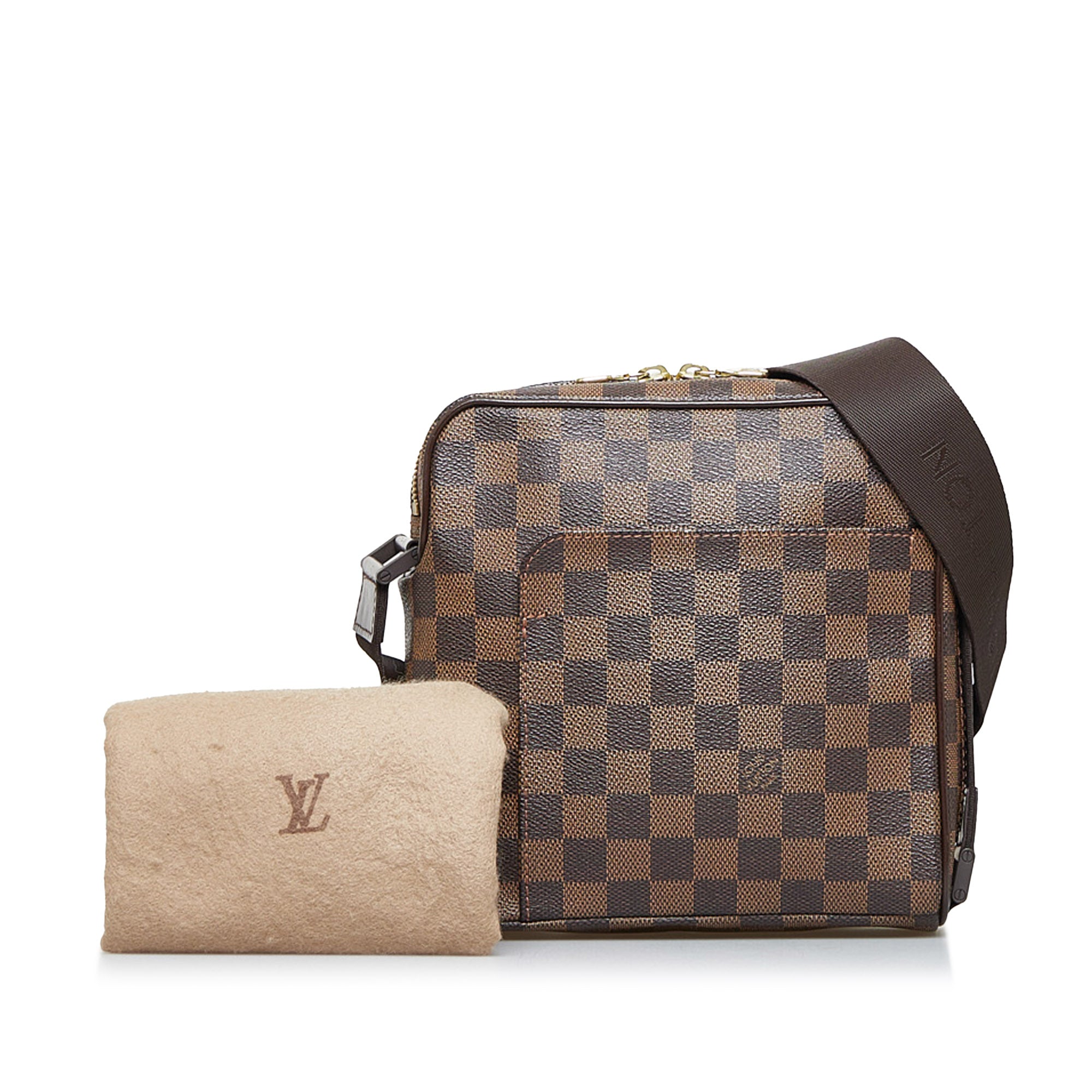 Louis Vuitton, Bags, Louis Vuitton Damier Ebene Olav Pm Crossbody Bag