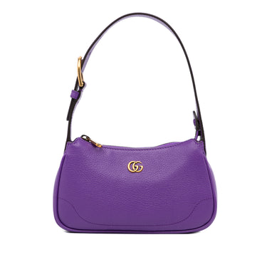 Purple Gucci Small Metallic Padlock Crossbody – Designer Revival