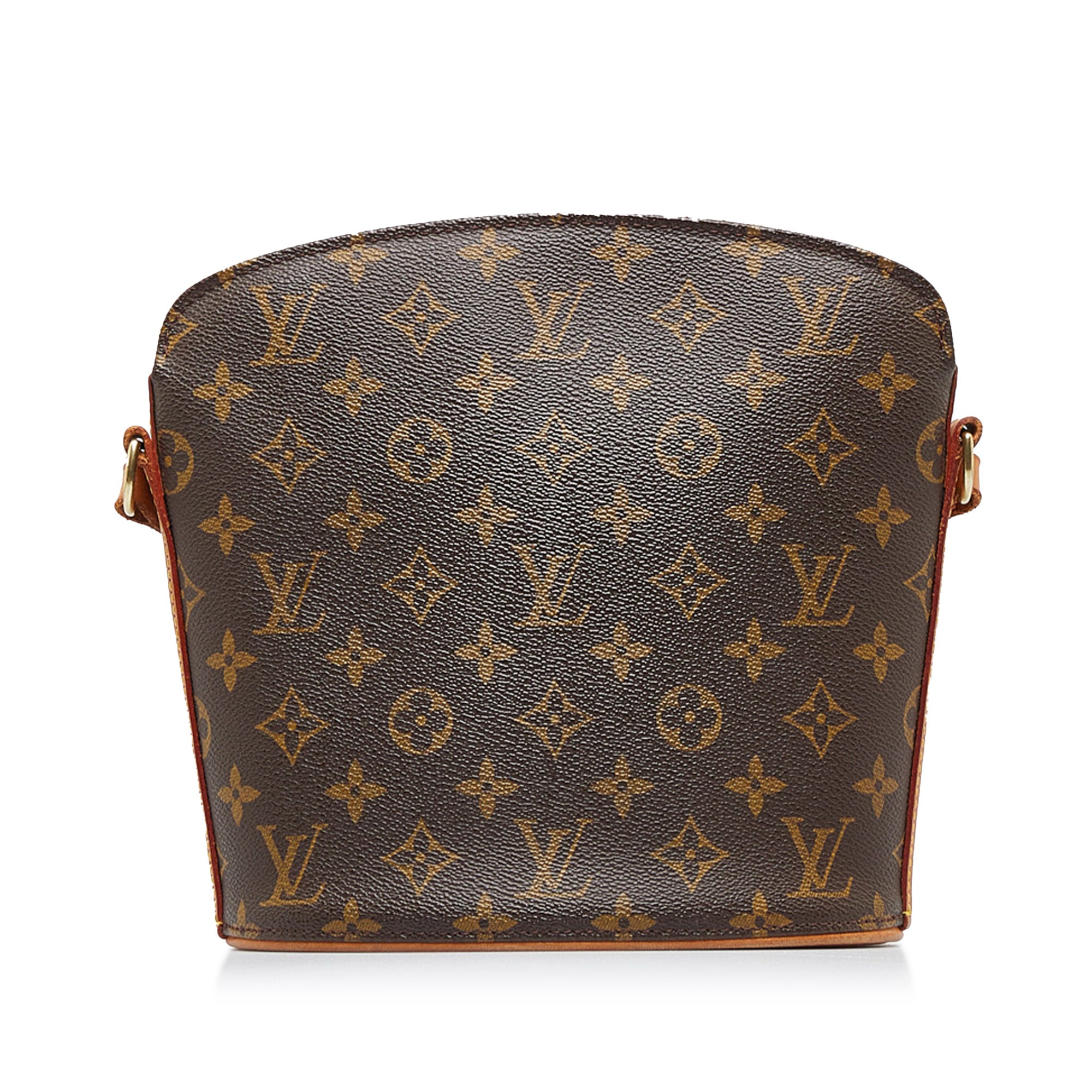 Louis Vuitton - Authenticated Drouot Handbag - Synthetic Brown for Women, Very Good Condition