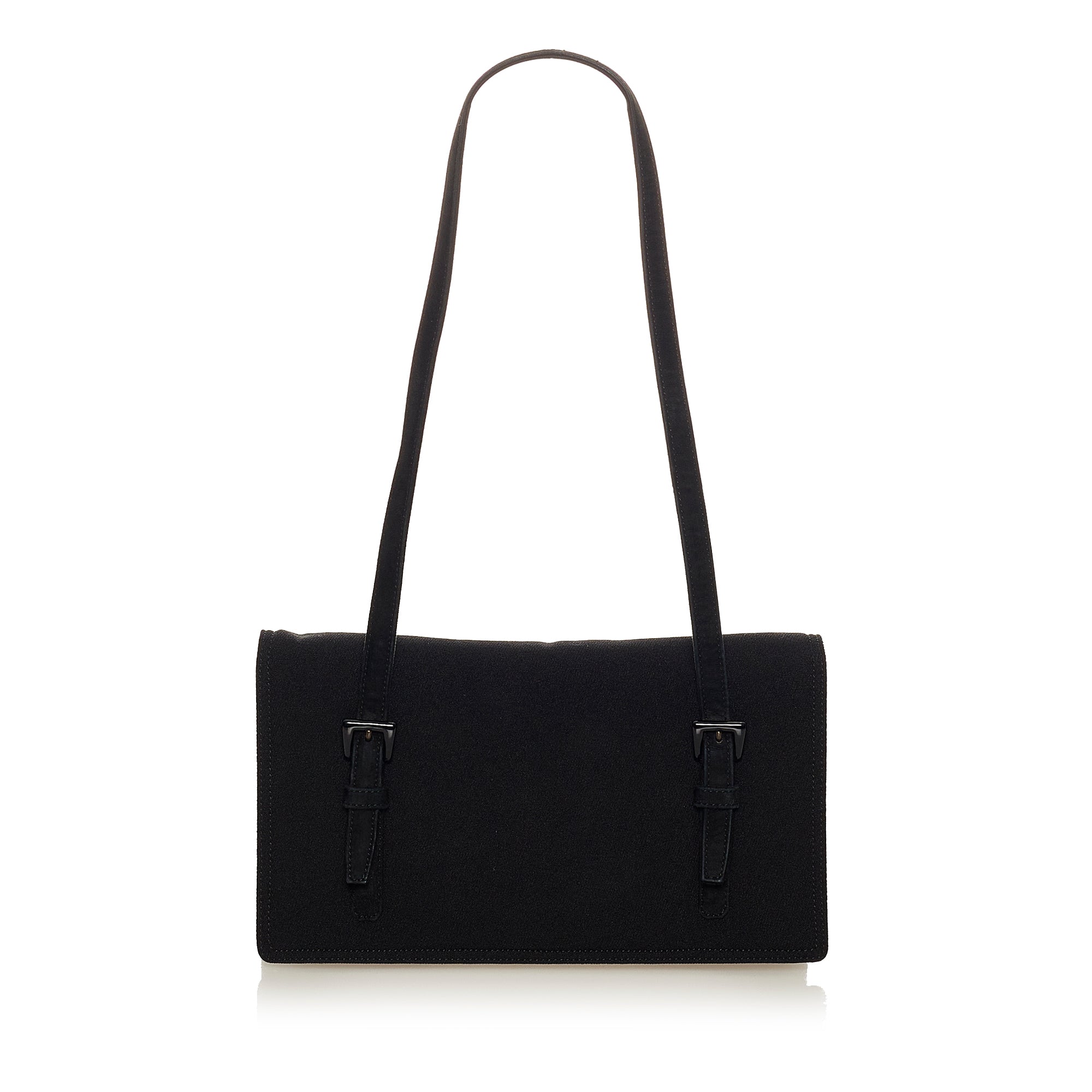 Black Tessuto Shoulder Bag