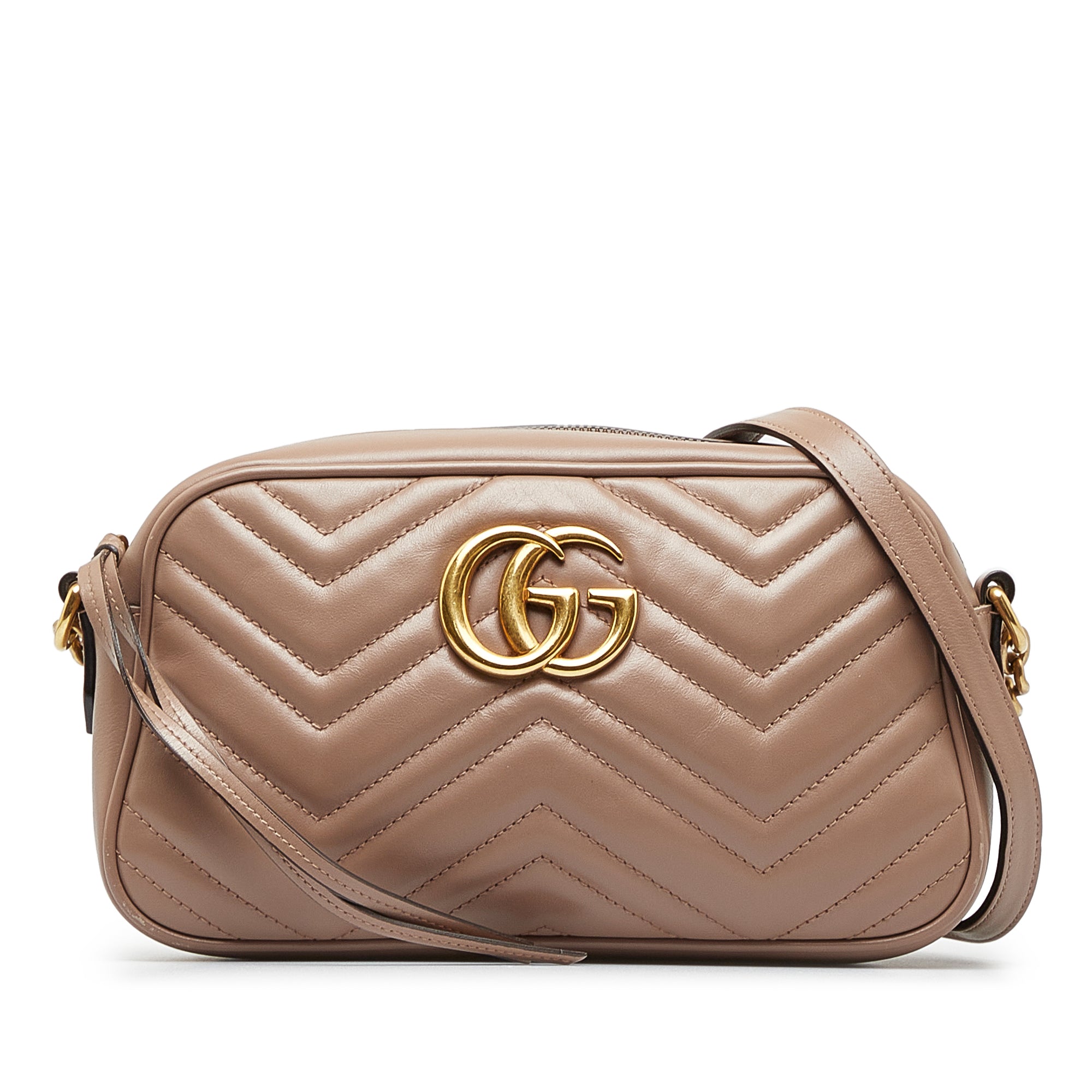 GG Marmont small quilted leather shoulder bag