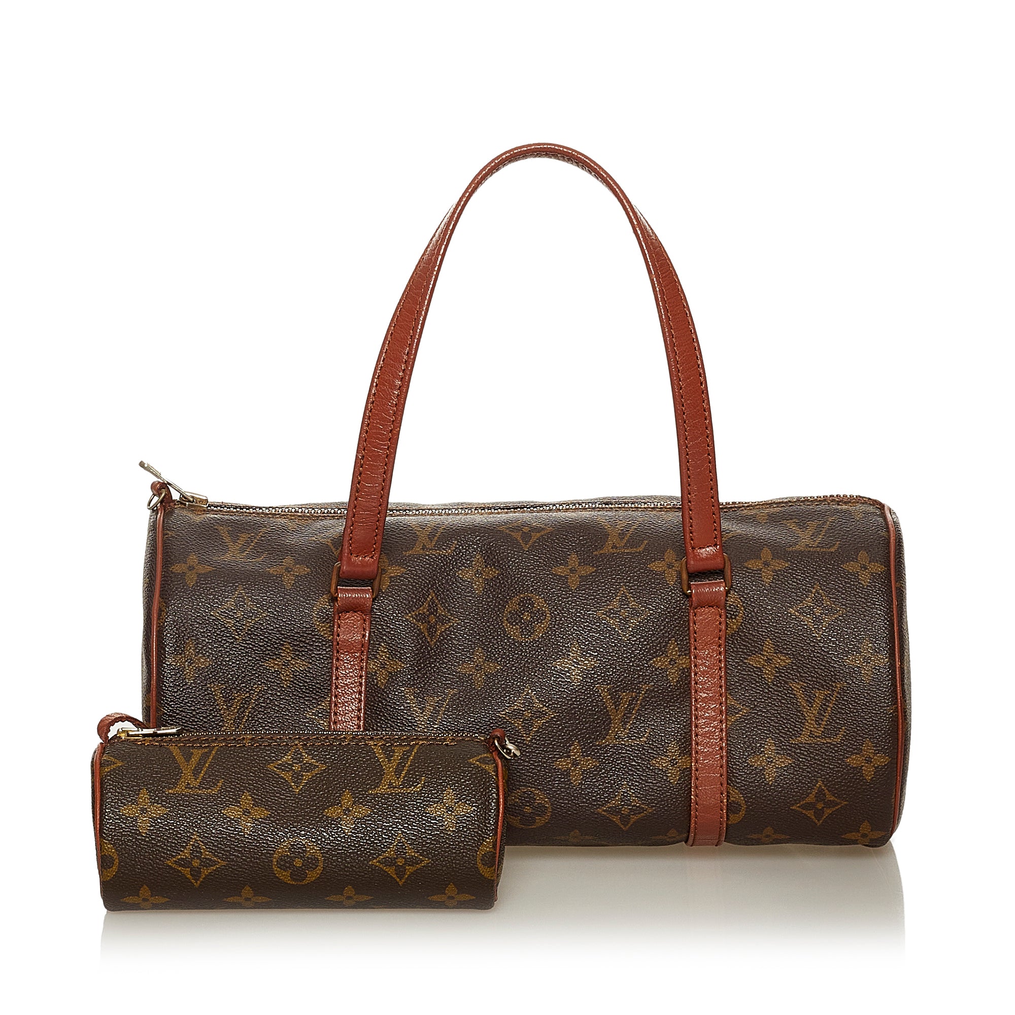 Handbags Louis Vuitton Louis Vuitton Papillon Bag with Pochette in Brown EPI Leather