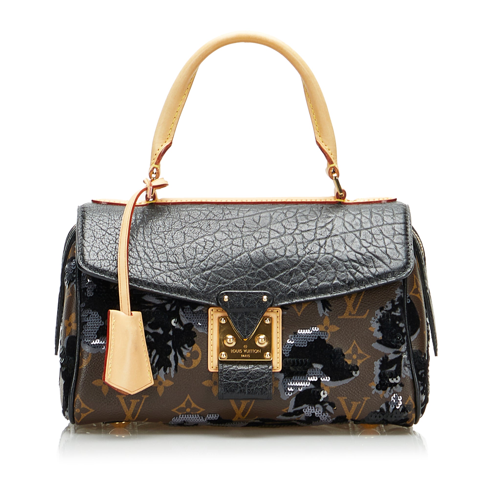 Minde om Løft dig op Mince Brown Louis Vuitton Monogram Fleur de Jais Carrousel Handbag | Designer  Revival