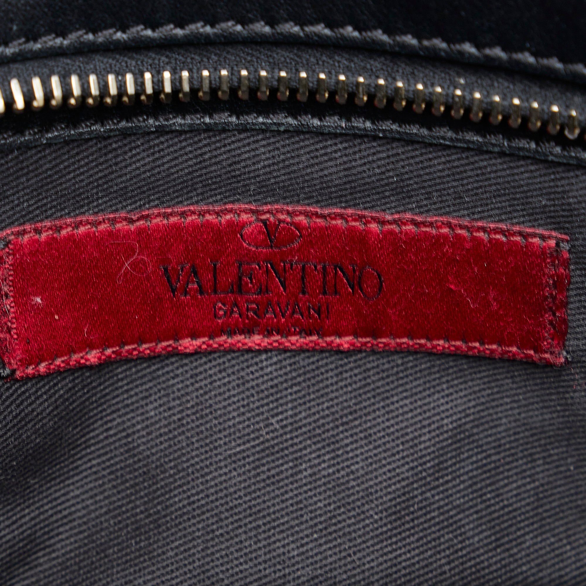 Valentino Red Patent Leather Rockstud Double Handle Tote Bag