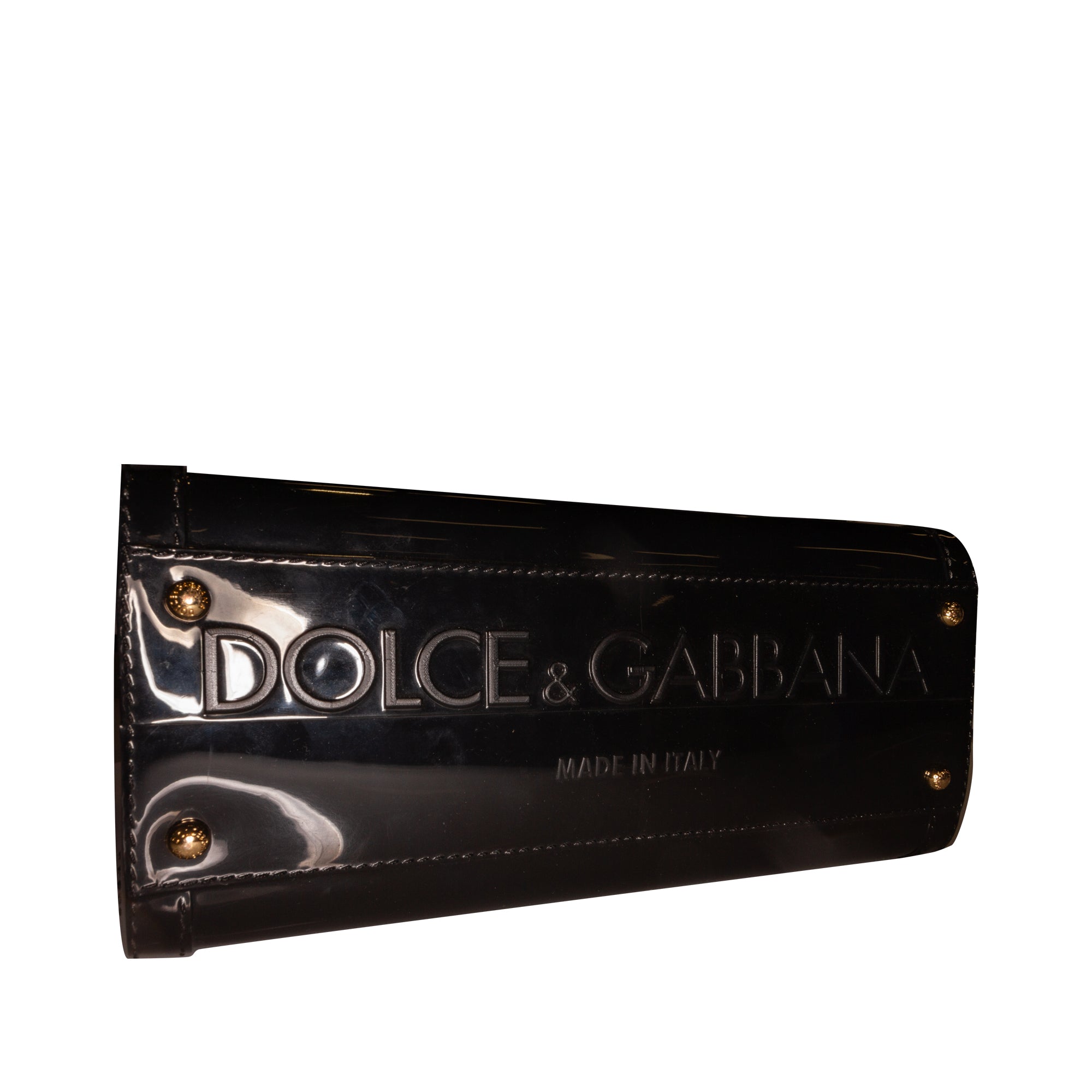 Black Dolce&Gabbana Miss Sicily PVC Satchel – Designer Revival