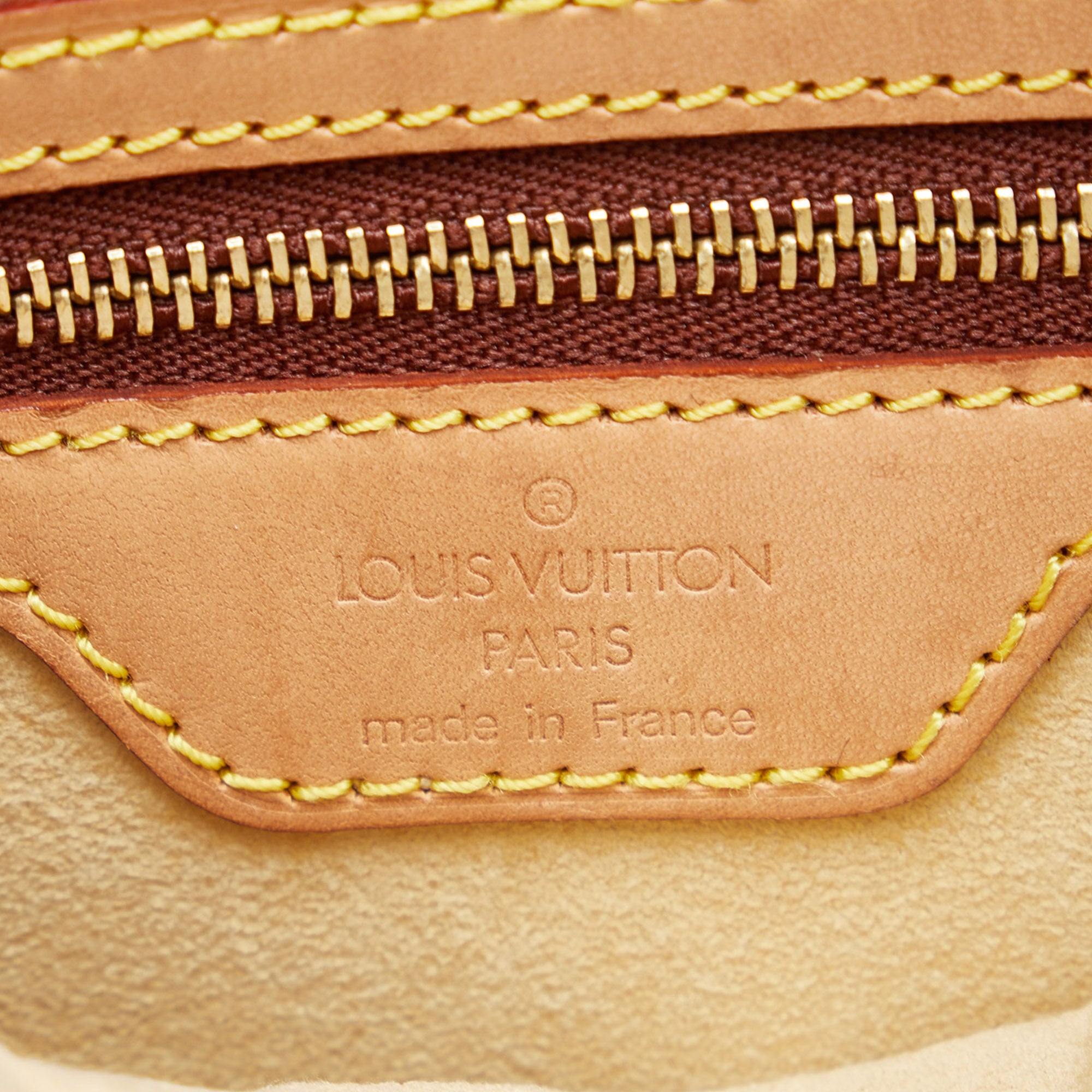 Louis Vuitton Monogram Looping Bag GM Made In France