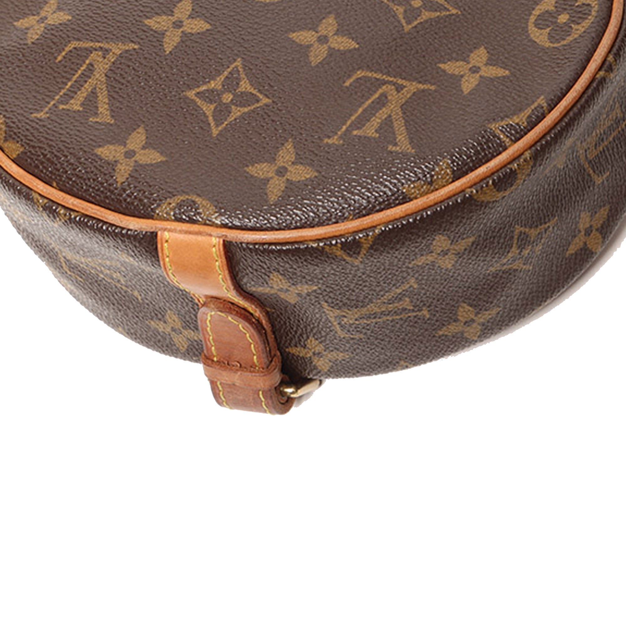 Louis Vuitton Tambourin Brown Canvas Shoulder Bag (Pre-Owned)