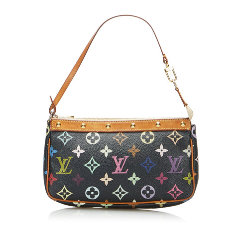 Louis Vuitton, Bags, Louis Vuitton Monogram Multicolor Trouville Handbag  White