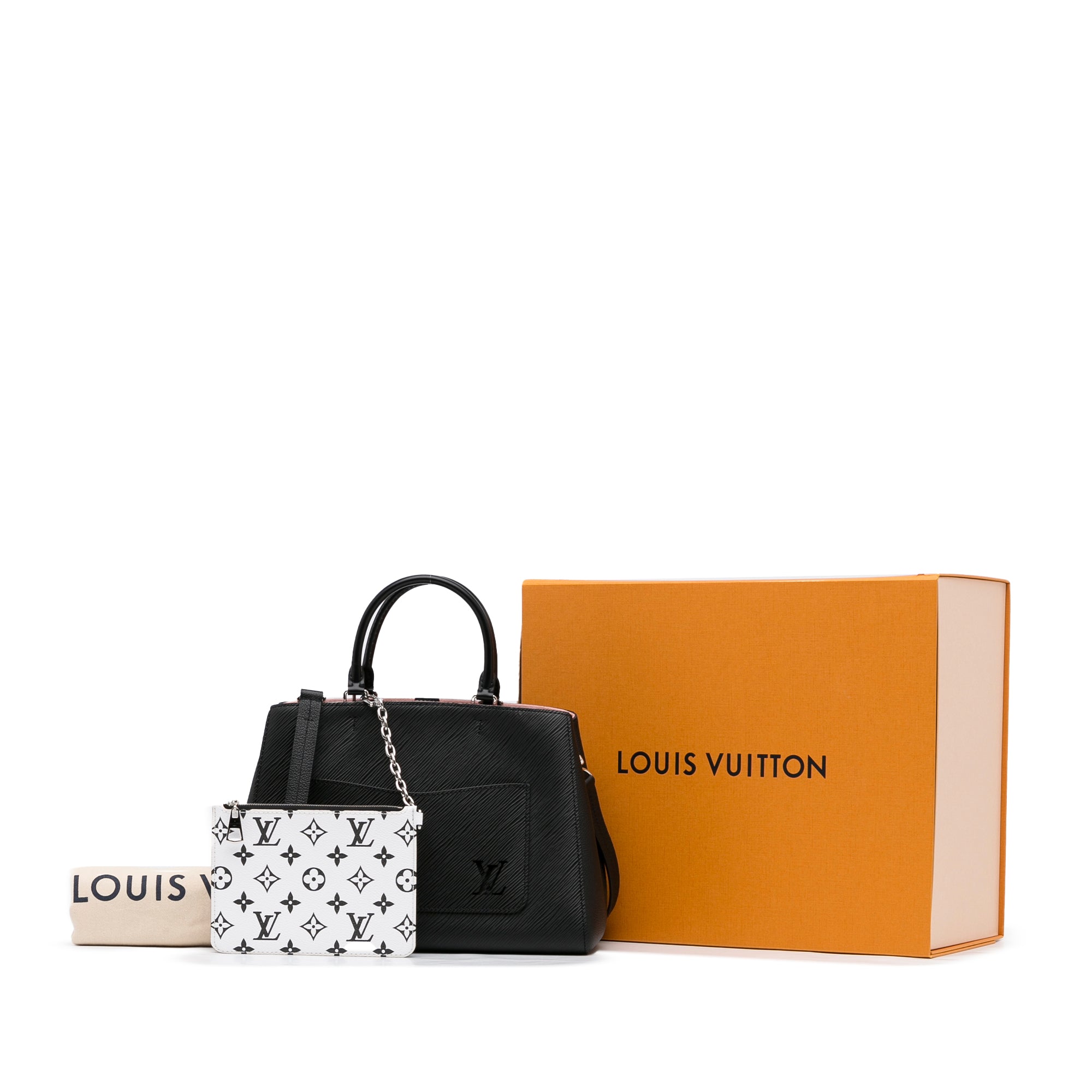 Louis Vuitton EPI Marelle Bb Tote Black
