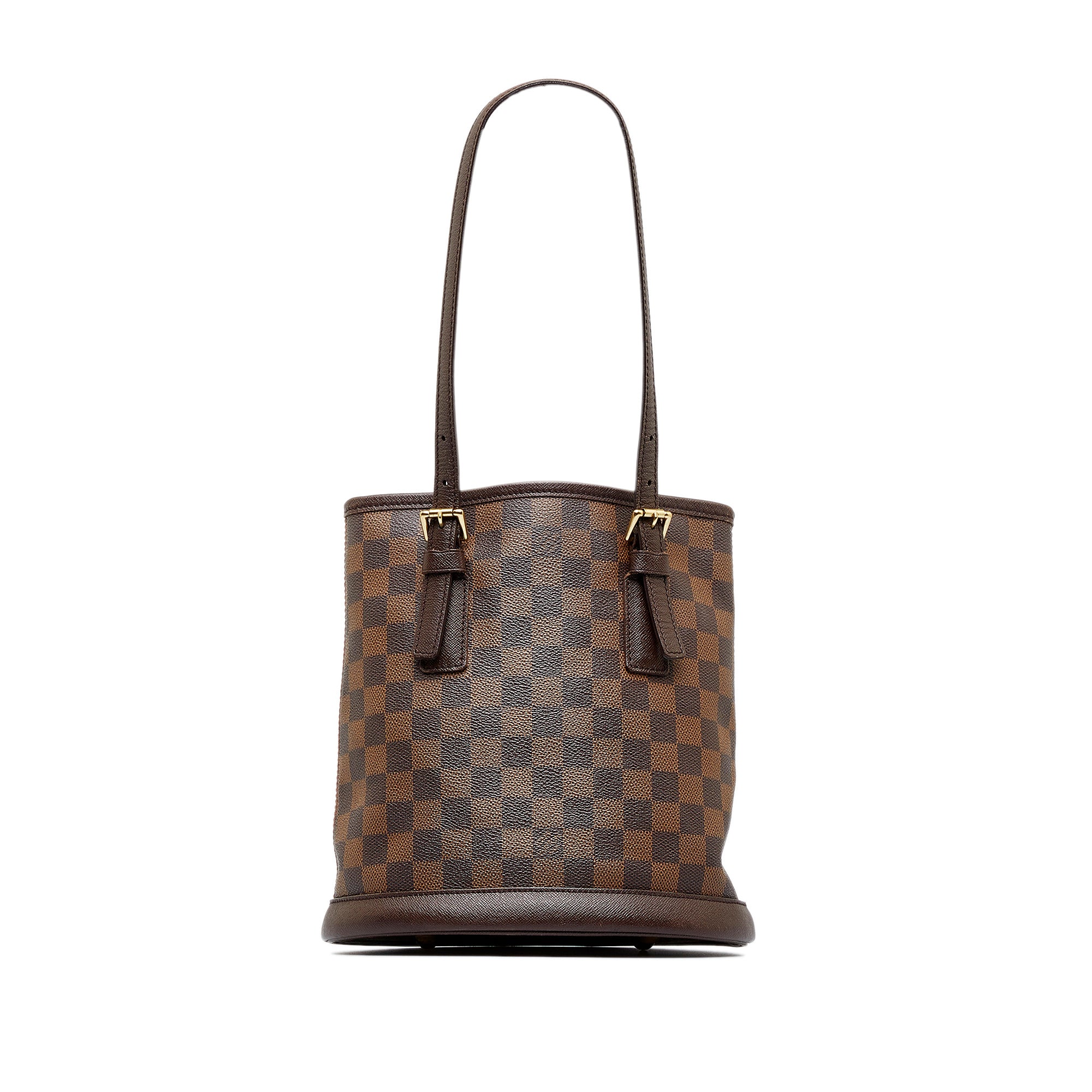 Authentic Louis Vuitton damier ebene bucket pouch