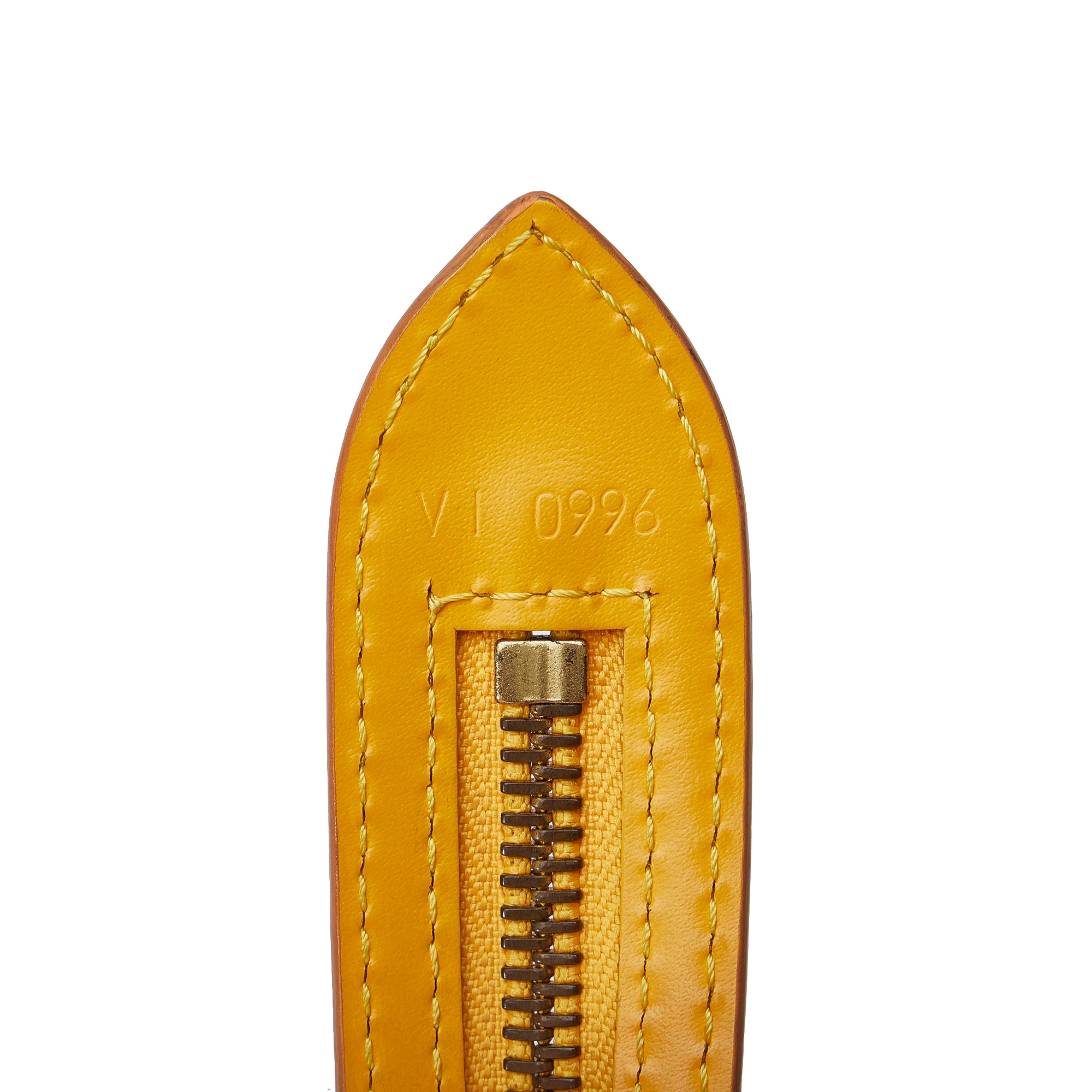 Louis Vuitton Saint Jacque Epi Long Strap Shoulder Bag Yellow Used (67