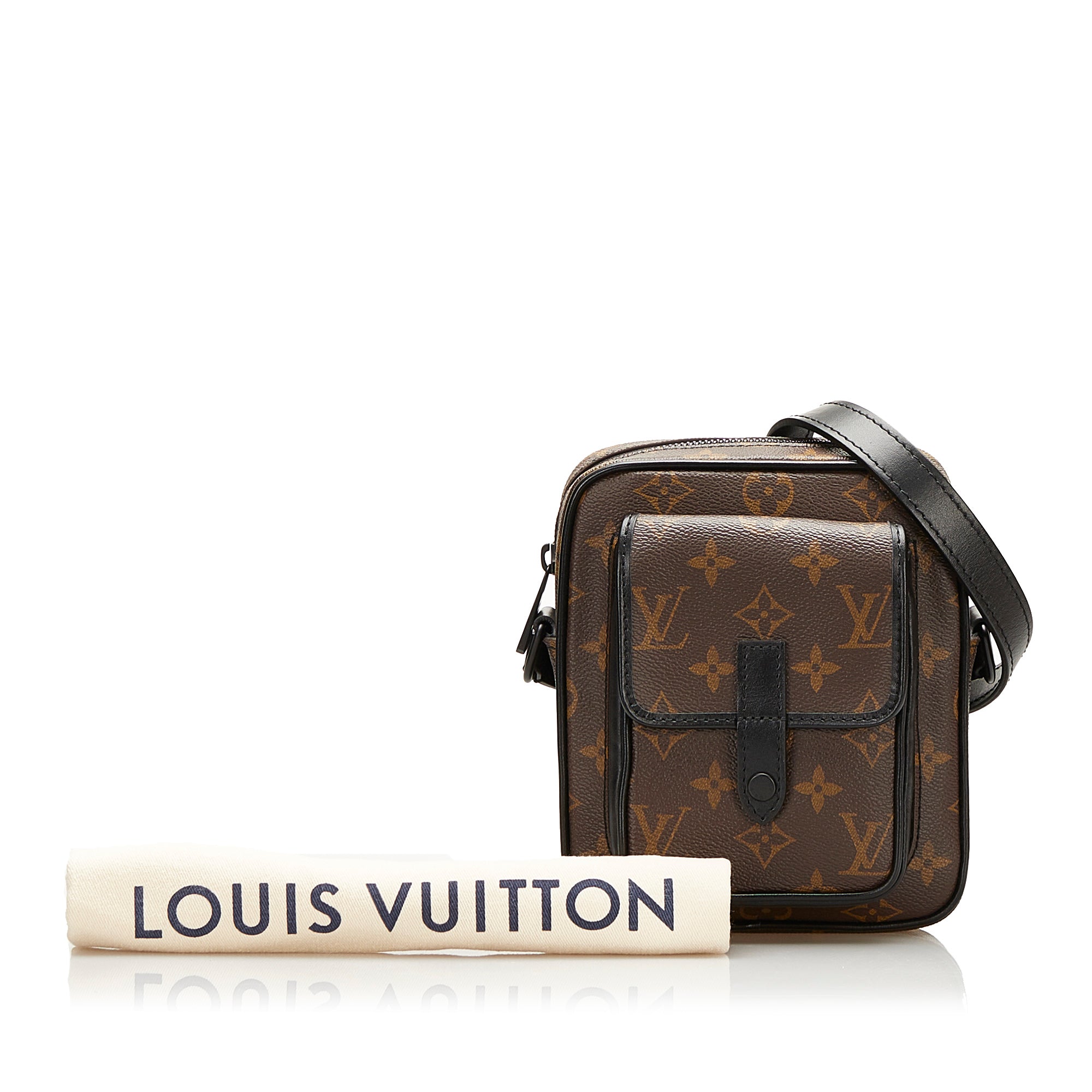 Louis Vuitton Christopher Wearable Wallet Macassar Monogram Canvas Auction