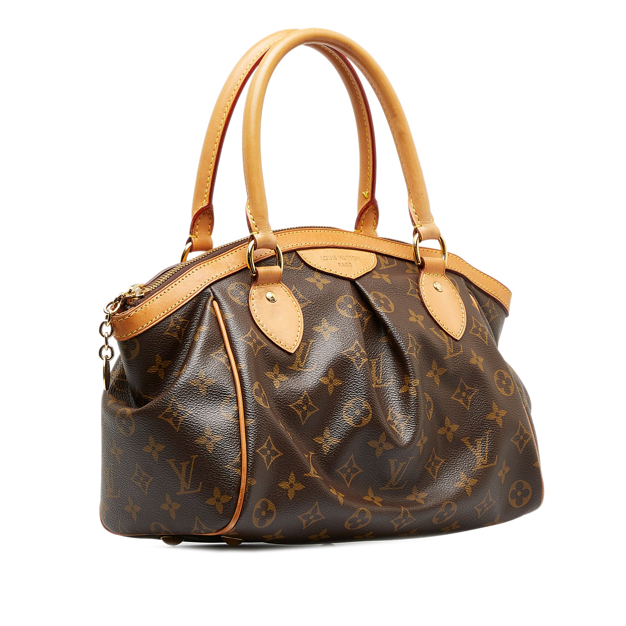 Louis Vuitton Monogram Tivoli PM - Brown Handle Bags, Handbags - LOU795905