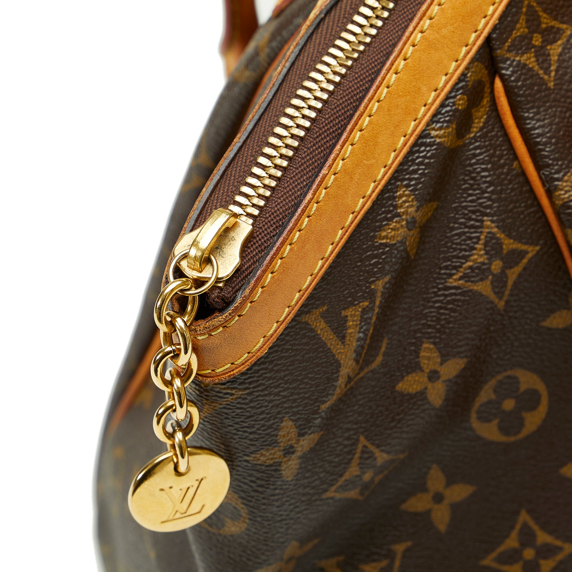 Louis Vuitton Monogram Tivoli GM - Brown Handle Bags, Handbags