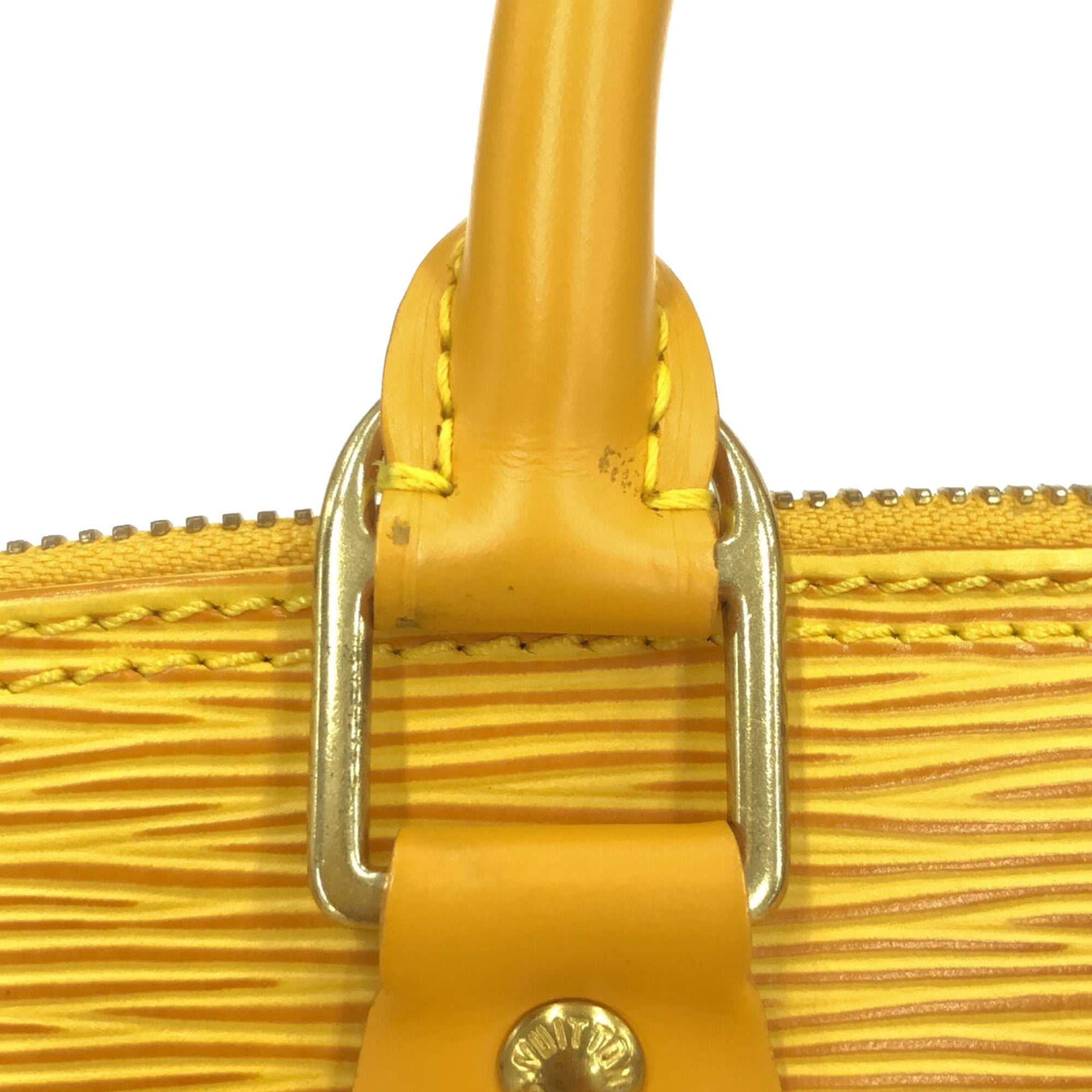 Yellow Louis Vuitton Epi Alma PM Satchel – AmaflightschoolShops Revival