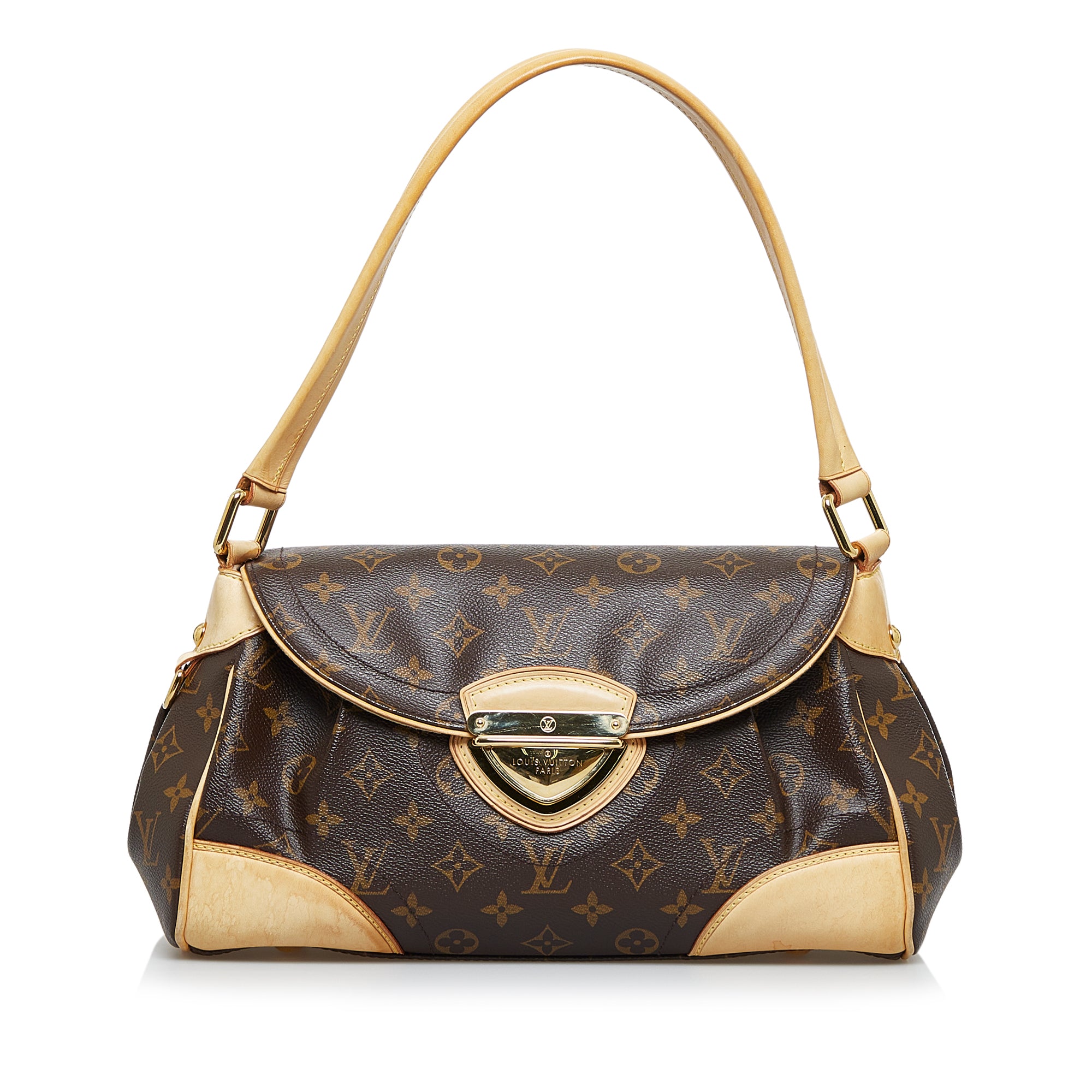 Brown Louis Vuitton Monogram Beverly MM Shoulder Bag | Designer