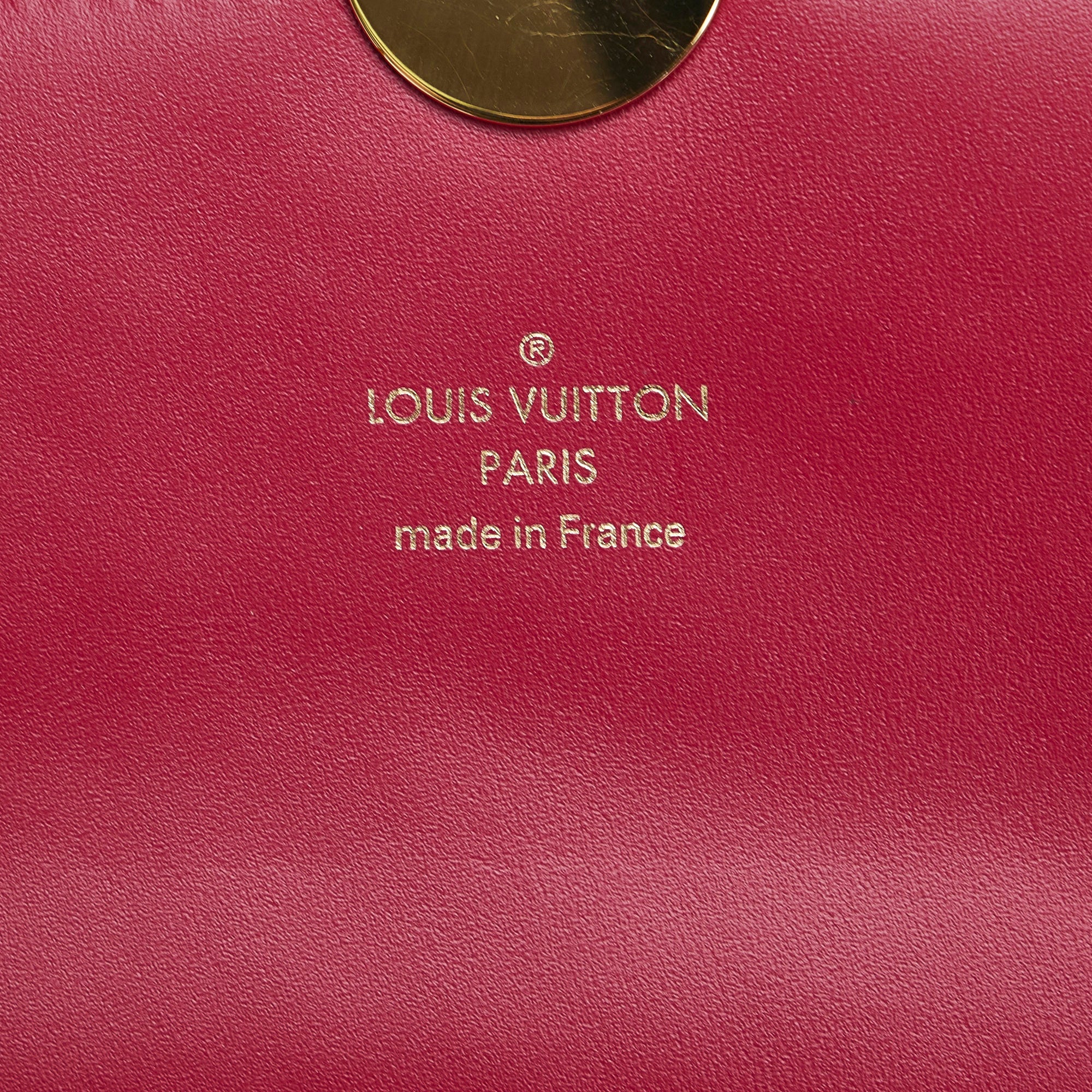 What Goes Around Comes Around Louis Vuitton Red Monogram Flore