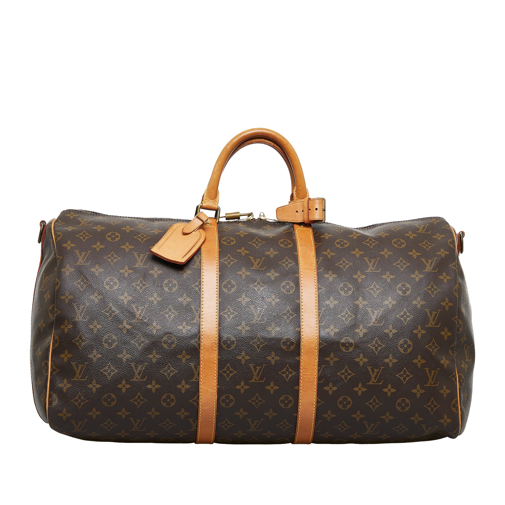 Brown Louis Vuitton Damier Ebene Nolita 24 Heures Handbag