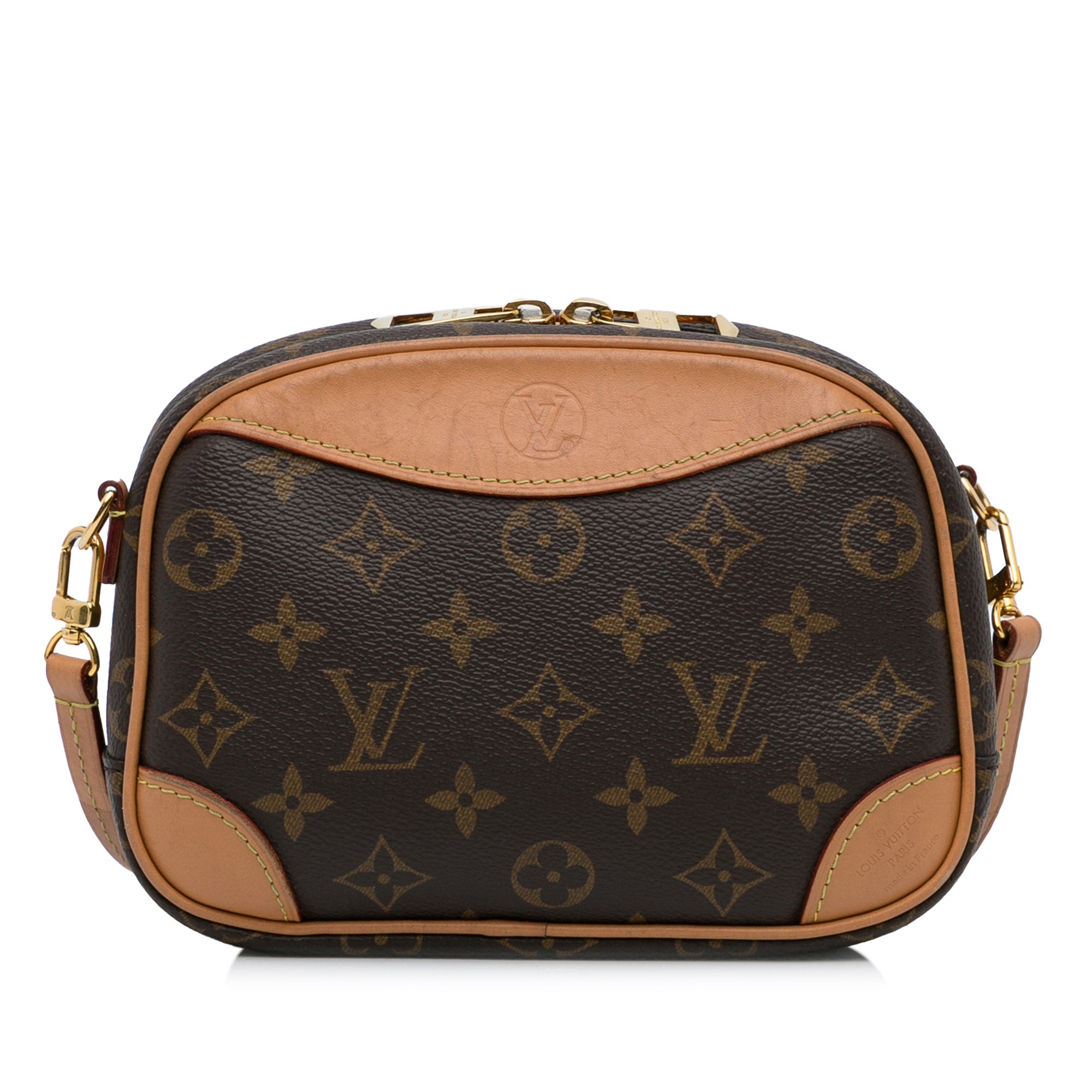 Louis Vuitton 2020 Monogram Mini Deauville Bag - Brown Crossbody