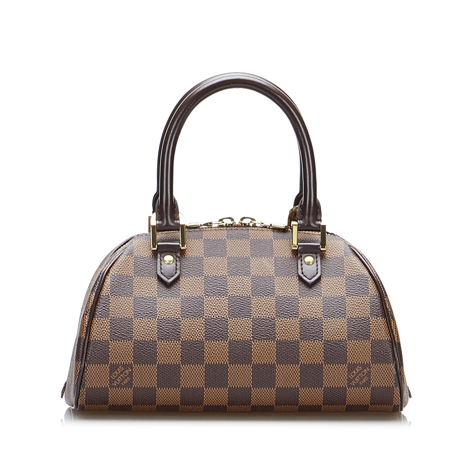 Louis Vuitton Damier Ebene Alma BB - Brown Handle Bags, Handbags