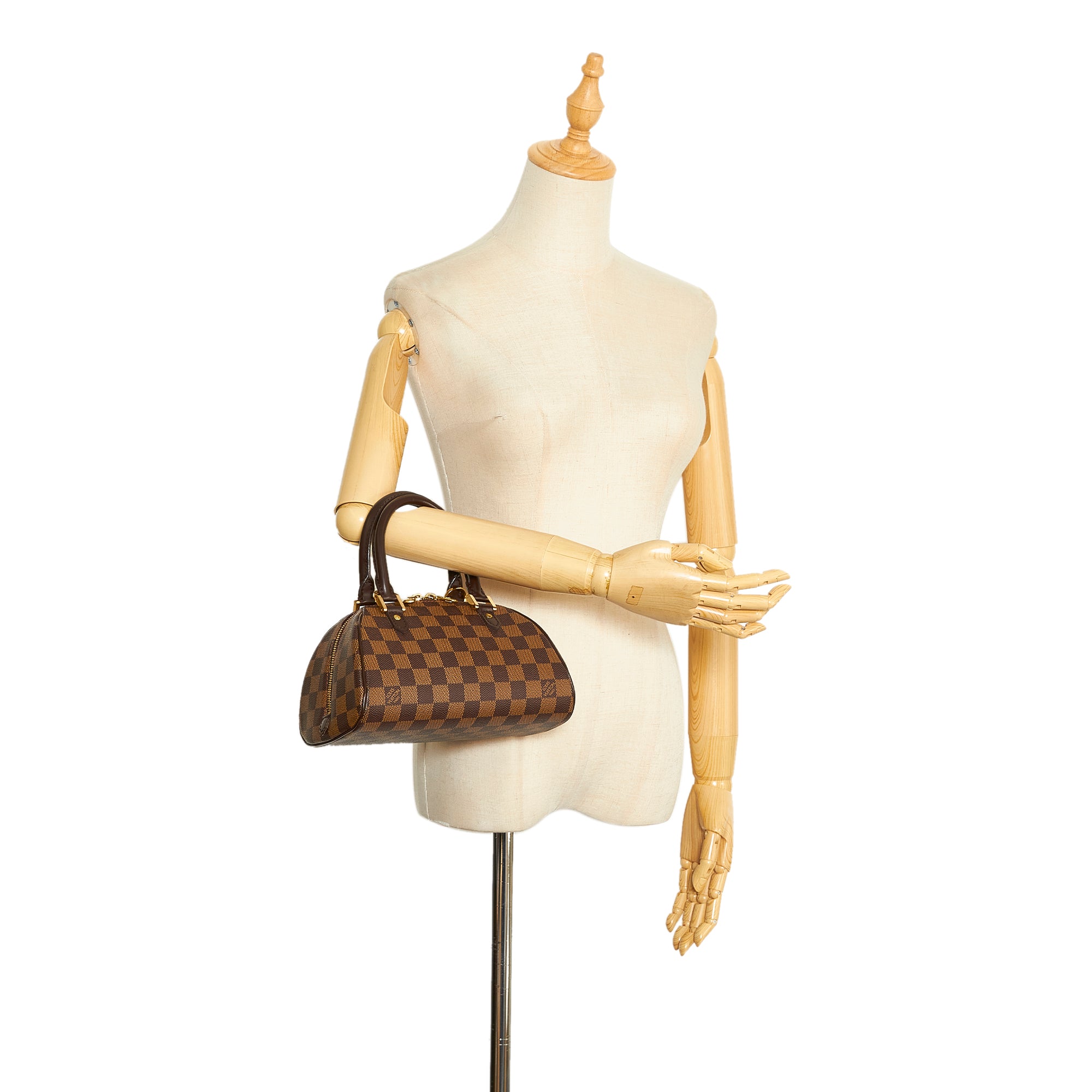 Louis Vuitton Damier Ebene Mini Speedy Hand Bag