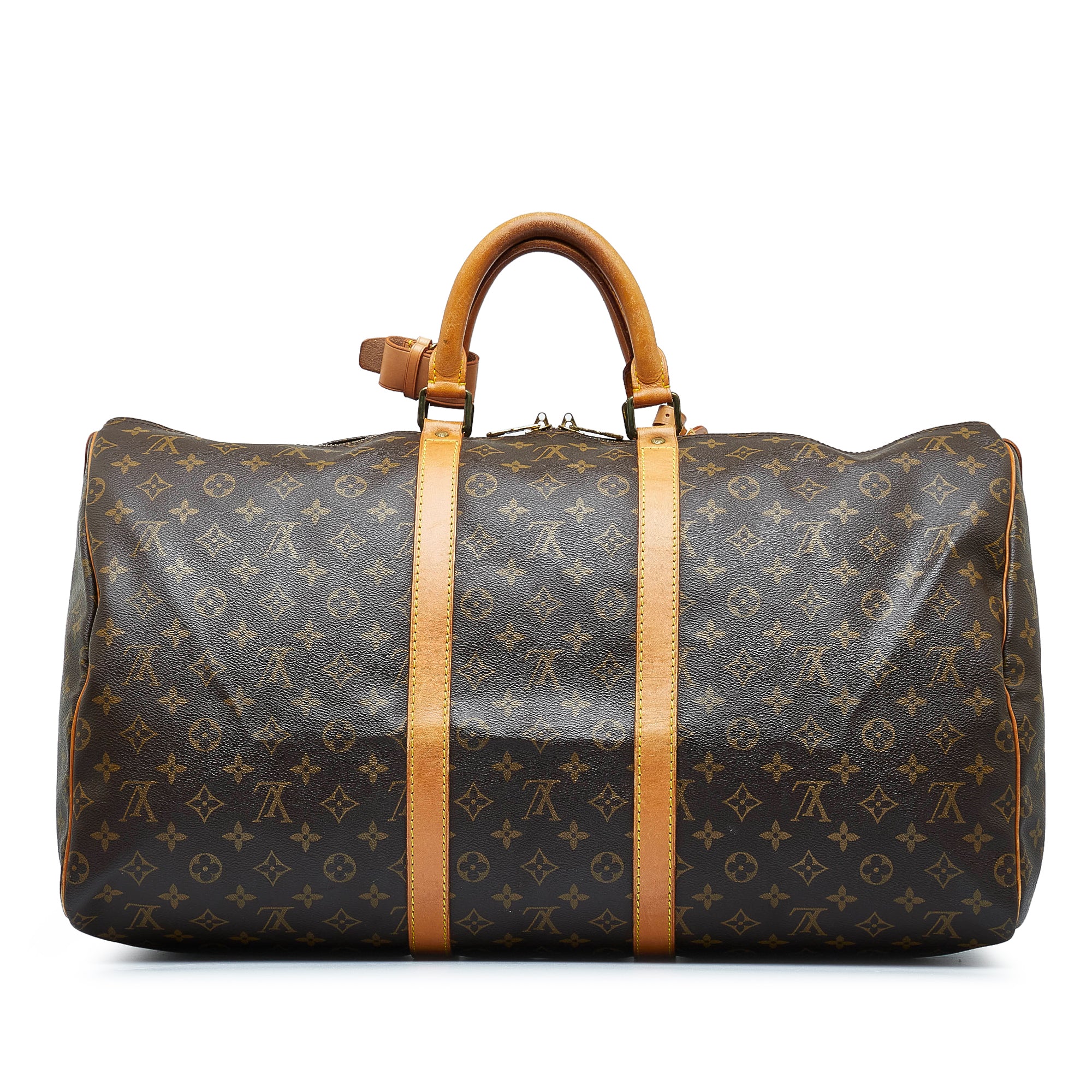 Keepall Louis Vuitton (version in Monogram canvas) and Moschino gloves!
