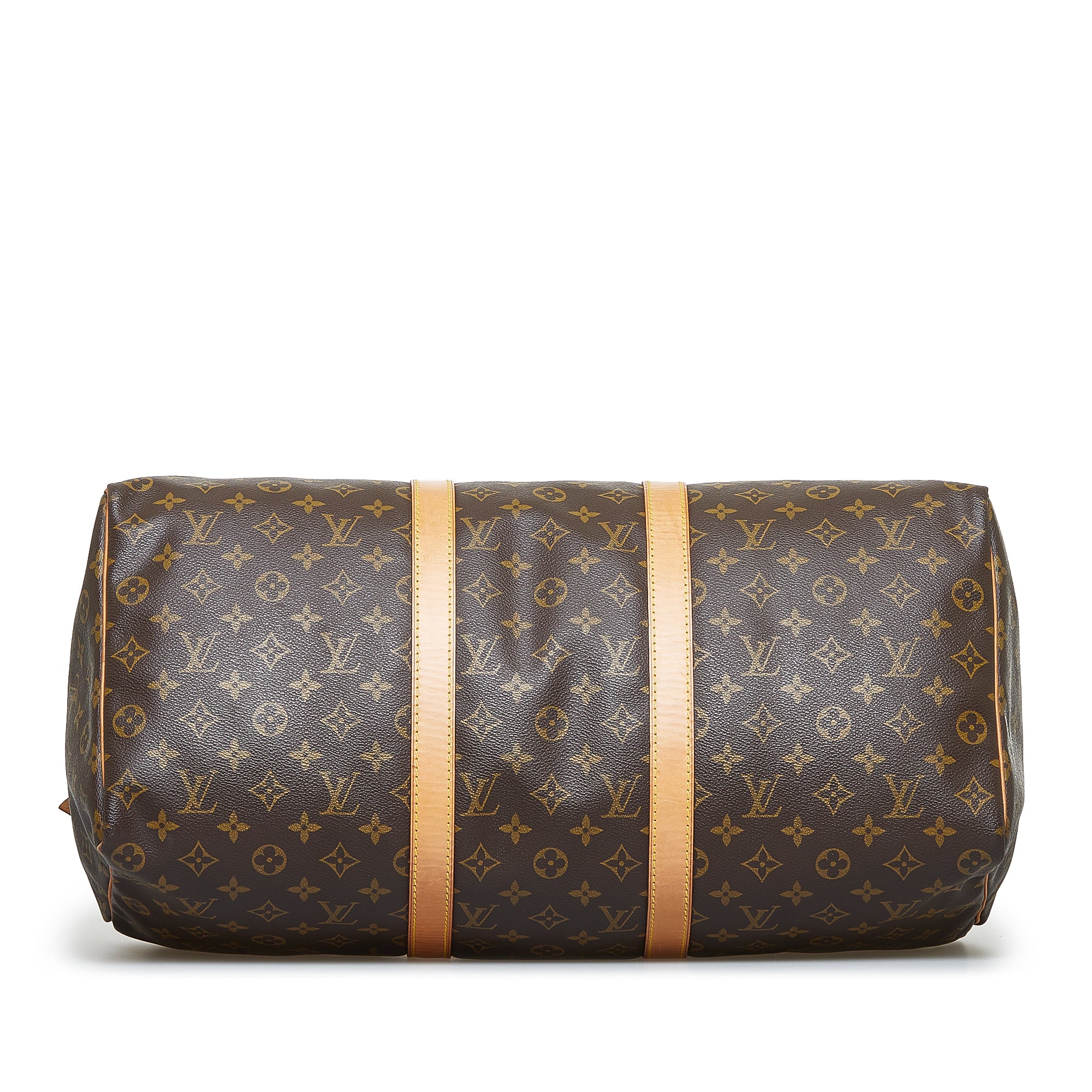 LOUIS VUITTON, Keepall 50 Travel Bag Blue EPI leather and Golden