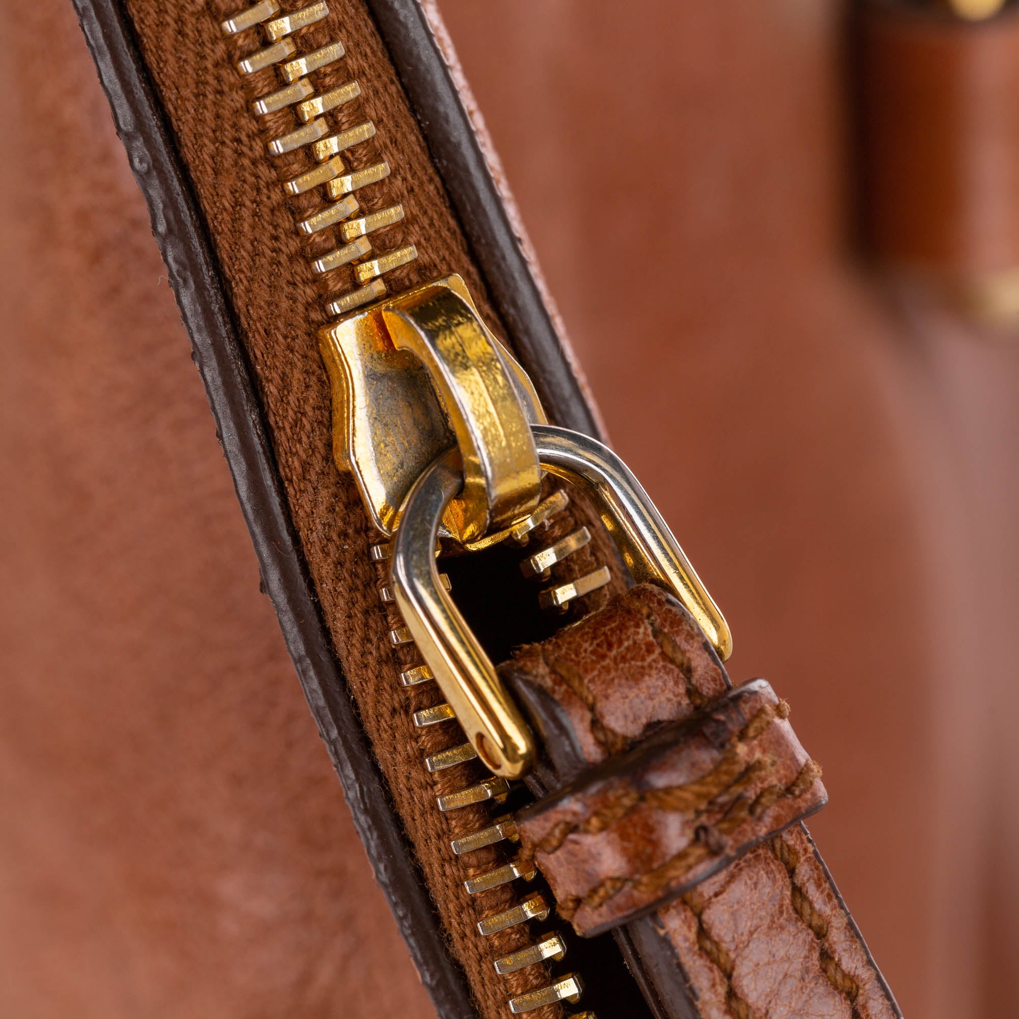 Miu Miu By Prada Vitello Lux Brown Leather Satchel Handbag