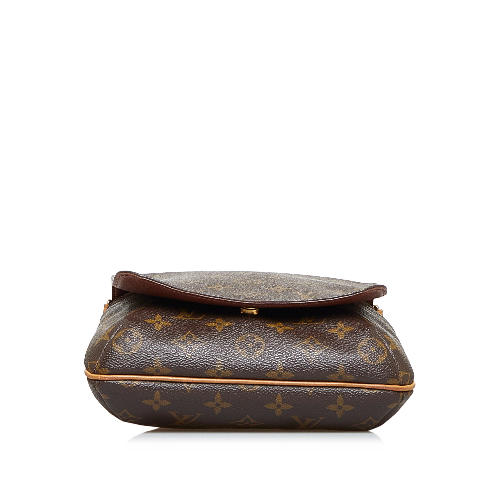 Louis Vuitton Musette Handbag Perforated Monogram Canvas Brown 873132