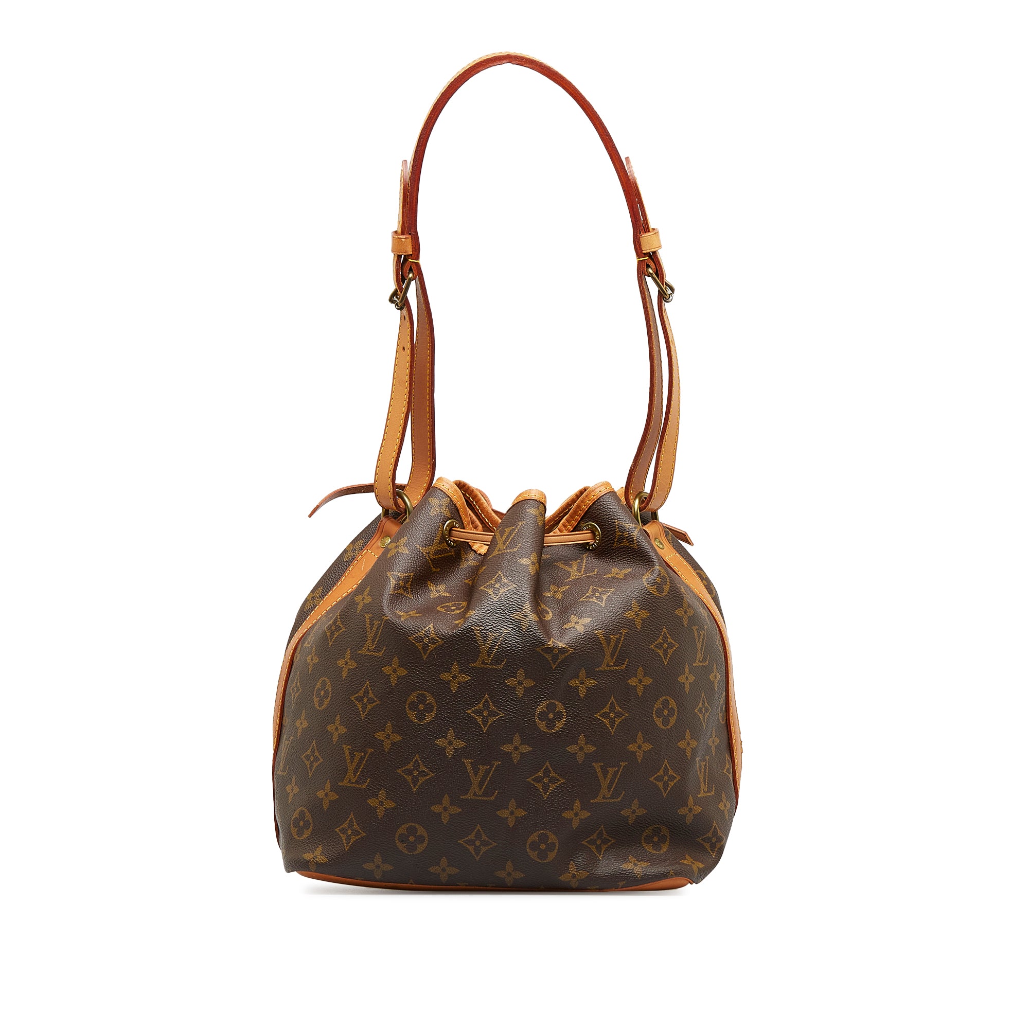 Authentic Louis Vuitton Petit Noe Monogram Shoulder Bag, Luxury