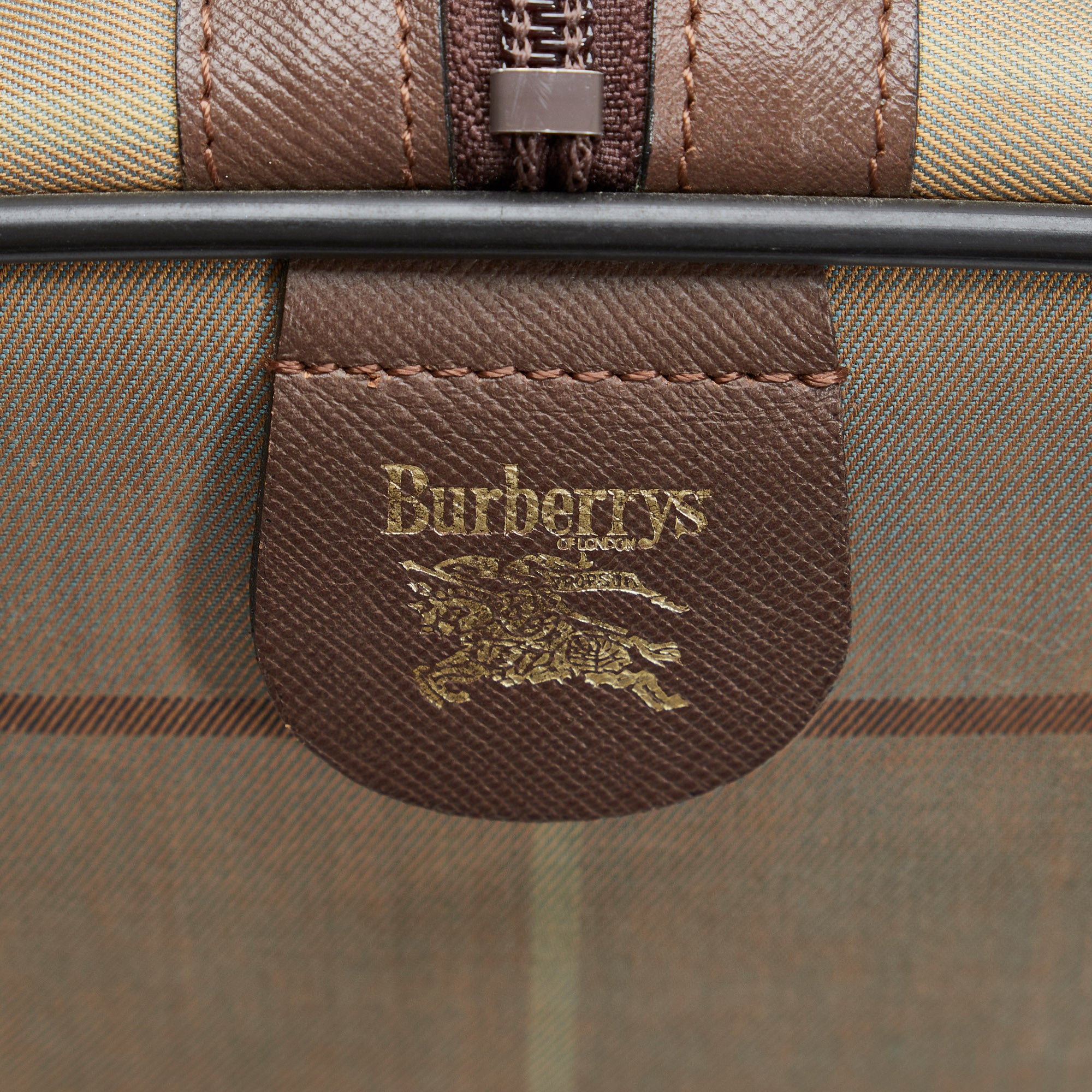 Brown Burberry Vintage Check Handbag – Designer Revival