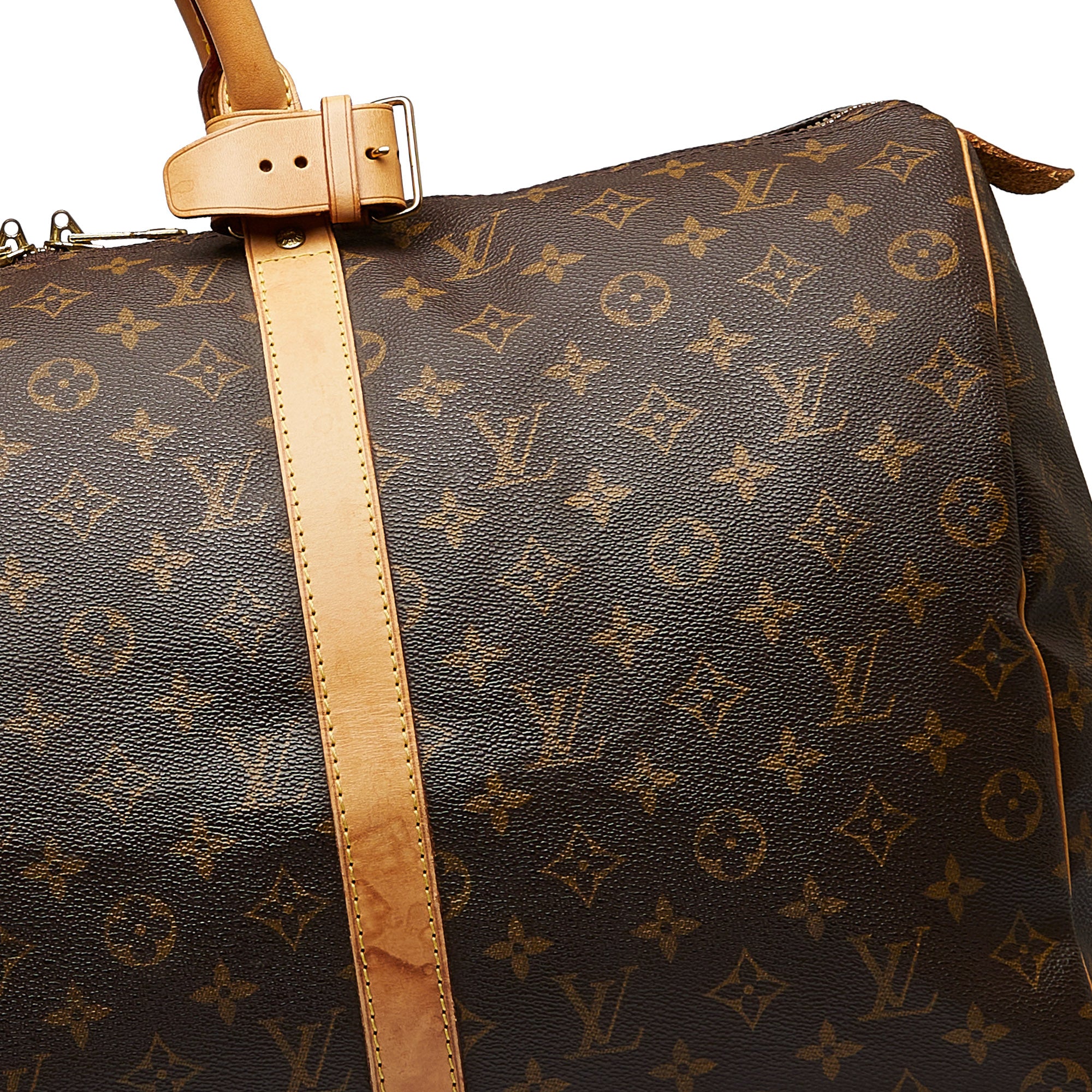 Louis Vuitton Keepall 50 (damaged) Brown Monogram Travel Bag. Save 80% on  the Louis Vuitton Keepall 50 (damaged) Brown M…