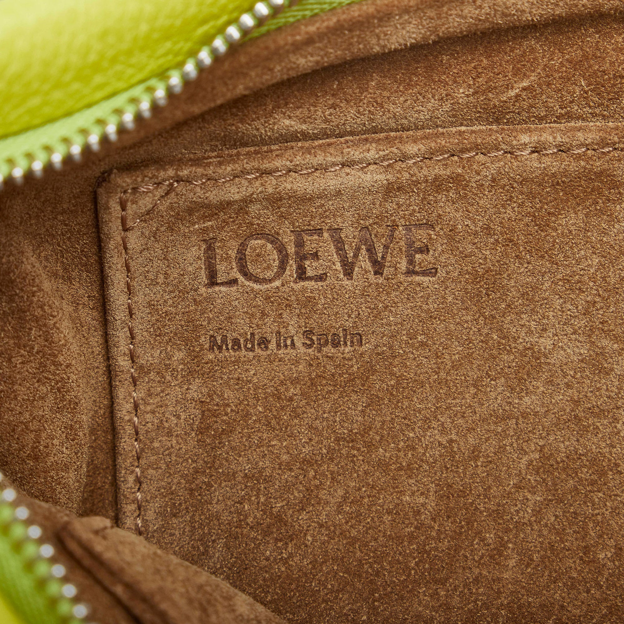 Yellow Loewe Missy Satchel – Designer Revival