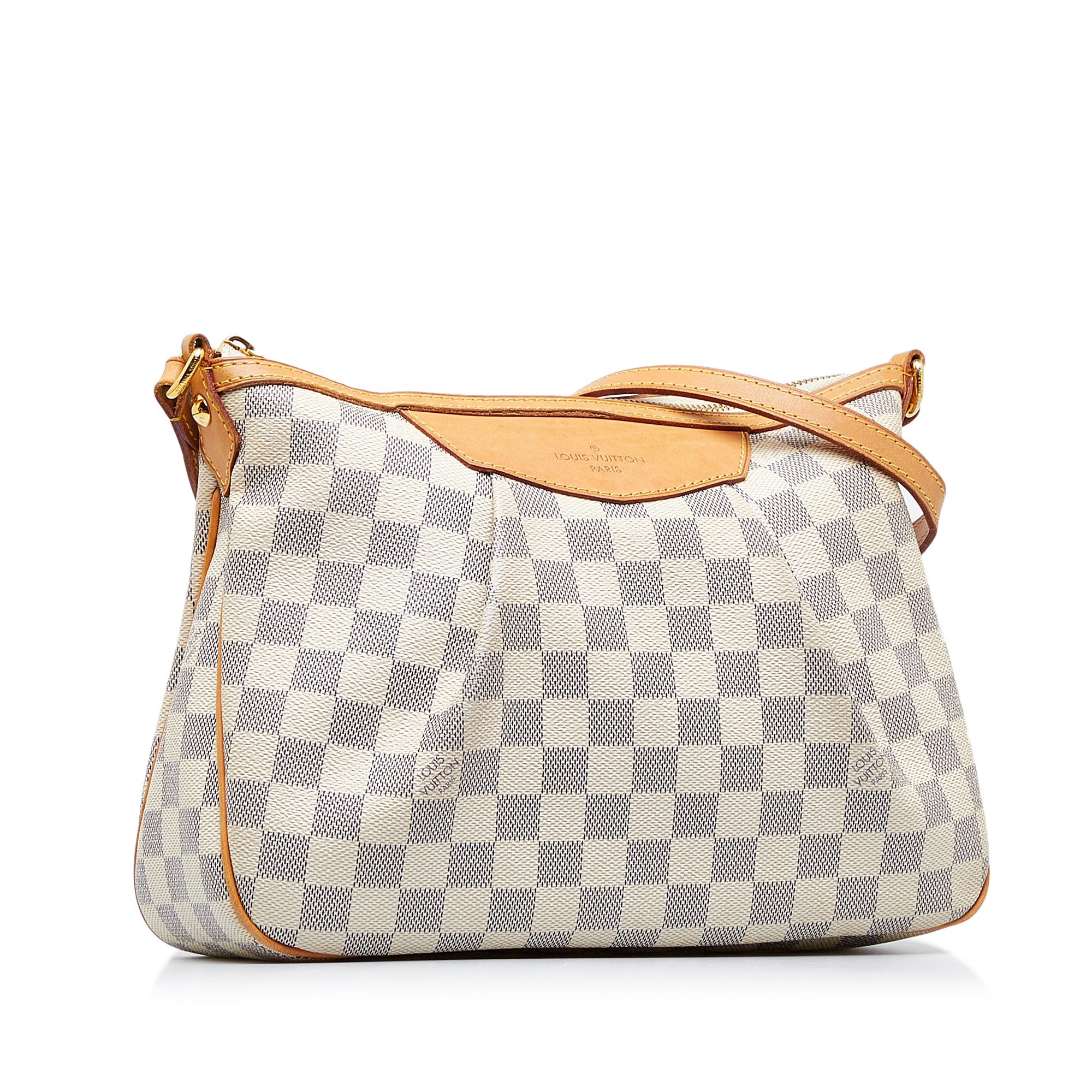 100% Auth Louis Vuitton Siracusa MM Crossbody Bag
