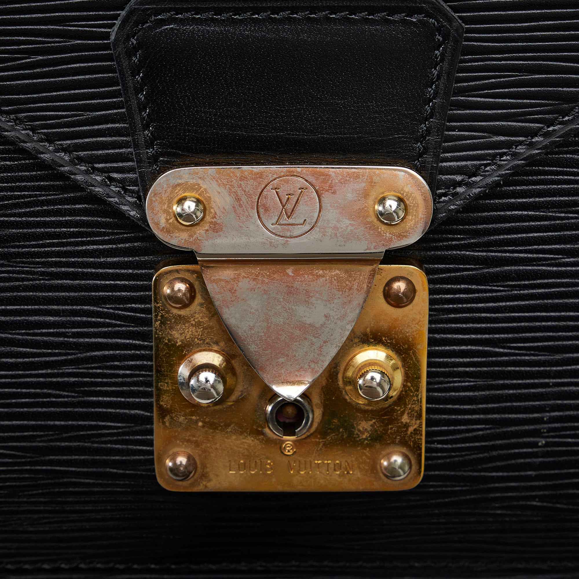 Pre-order] LV Epi Monceau with Shoulder Strap (Black / Gold