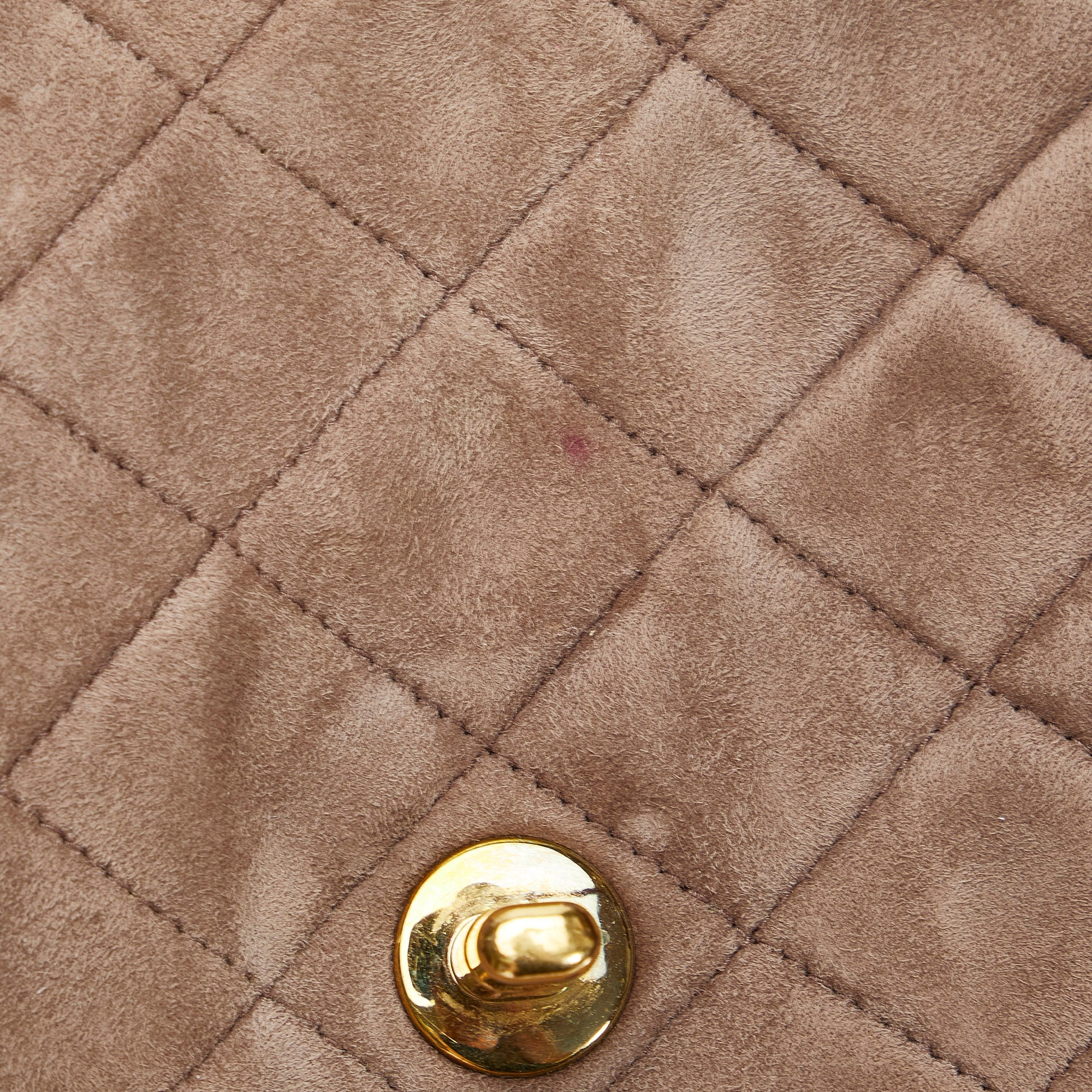 Brown Chanel Classic Mini Square Single Flap Crossbody Bag