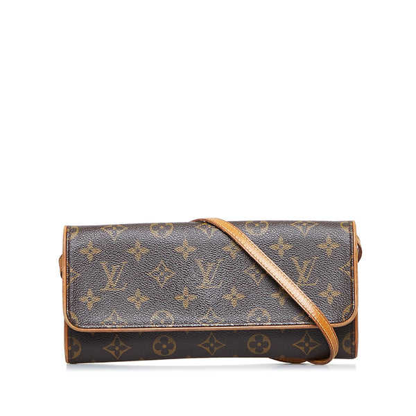 Louis Vuitton Vintage Monogram Canvas Pochette Twin GM Shoulder