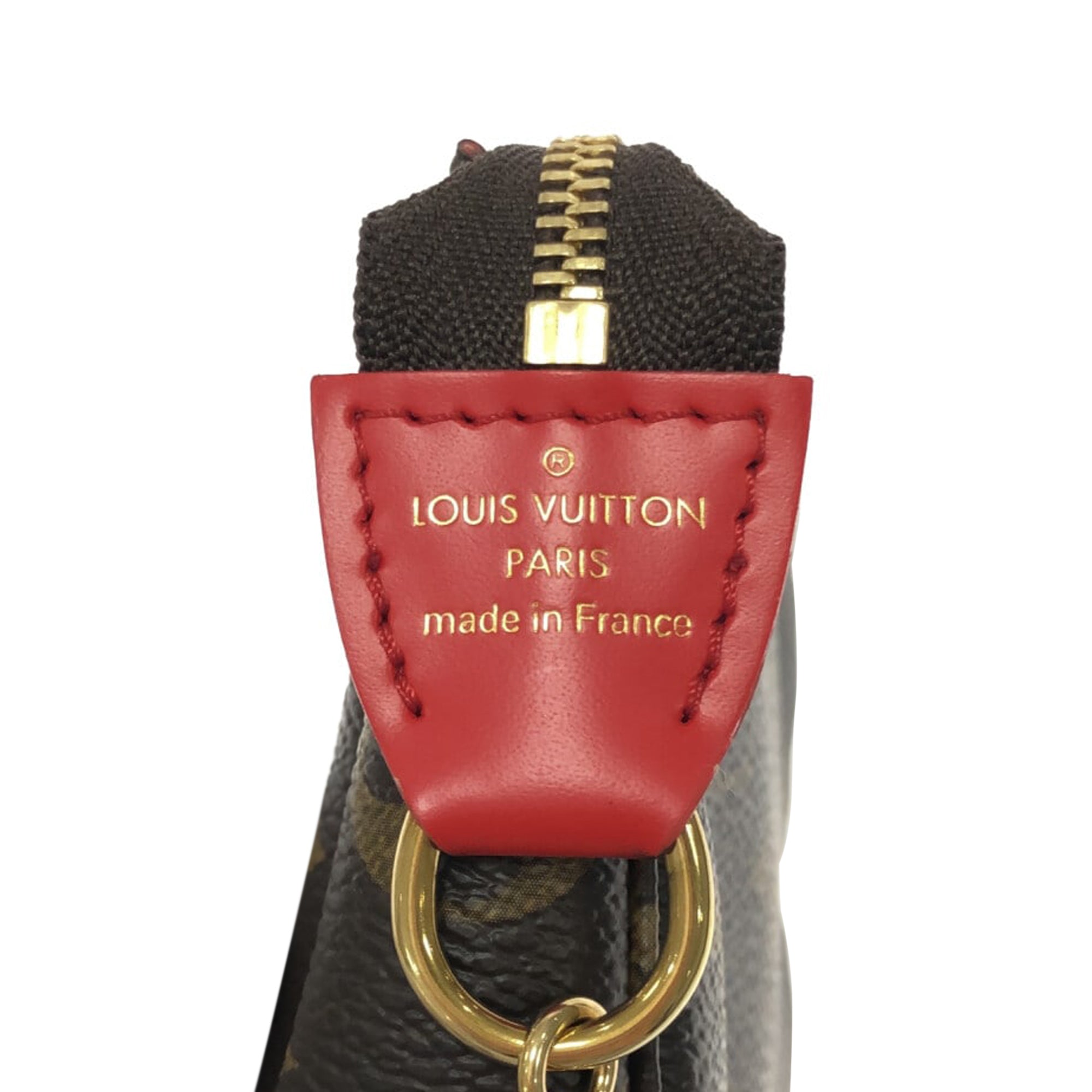 Brown Louis Vuitton Mini Monogram Vivienne Christmas Pochette Accessoires  Baguette