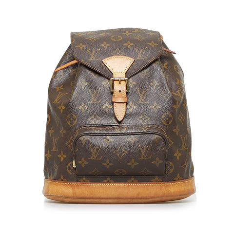 Leather backpack Louis Vuitton Brown in Leather - 40522974