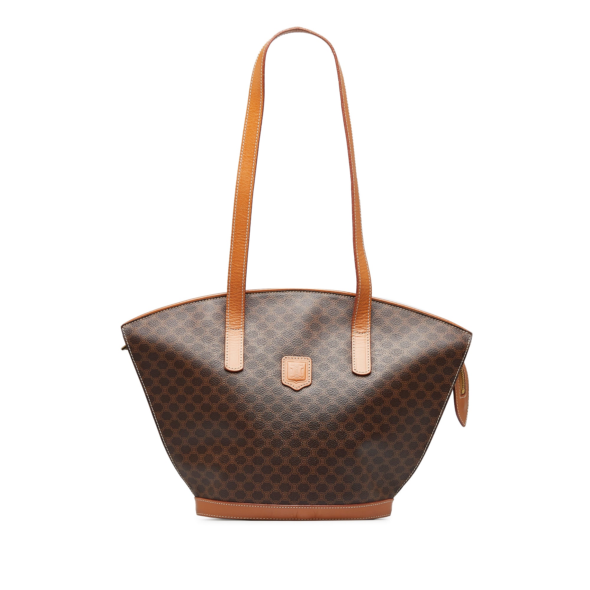 Celine Vintage Macadam Backpack - Brown Backpacks, Handbags