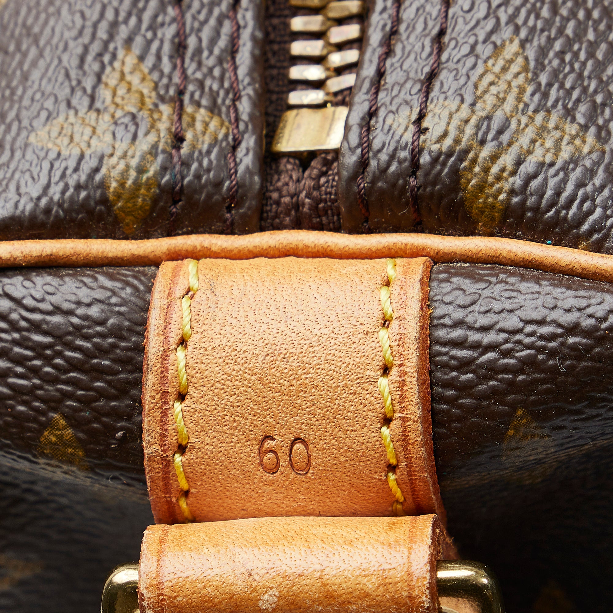 Louis Vuitton Monogram Keepall Bandouliere 60 Travel Bag