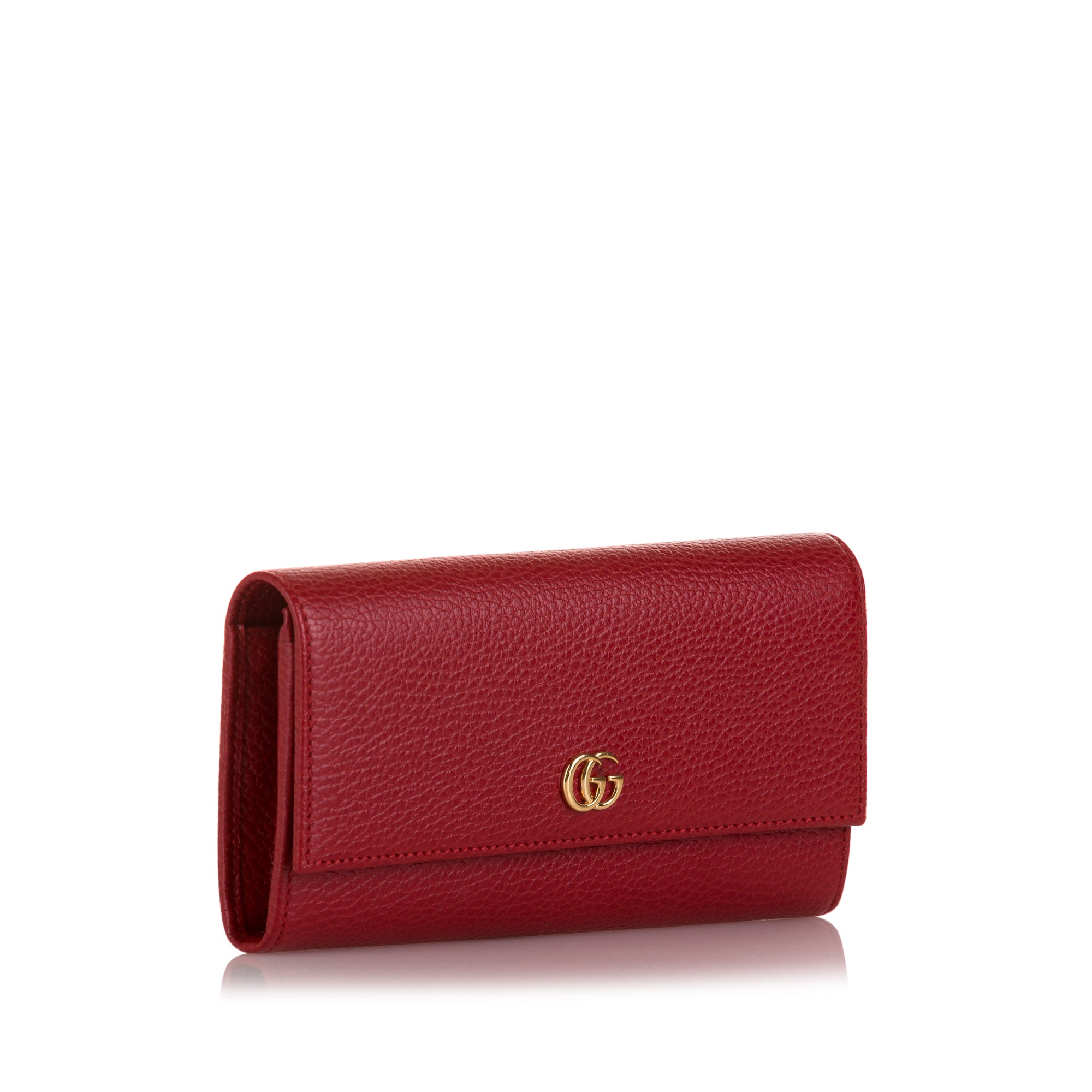 Authentic GUCCI GG Wallet Black/Red Combi