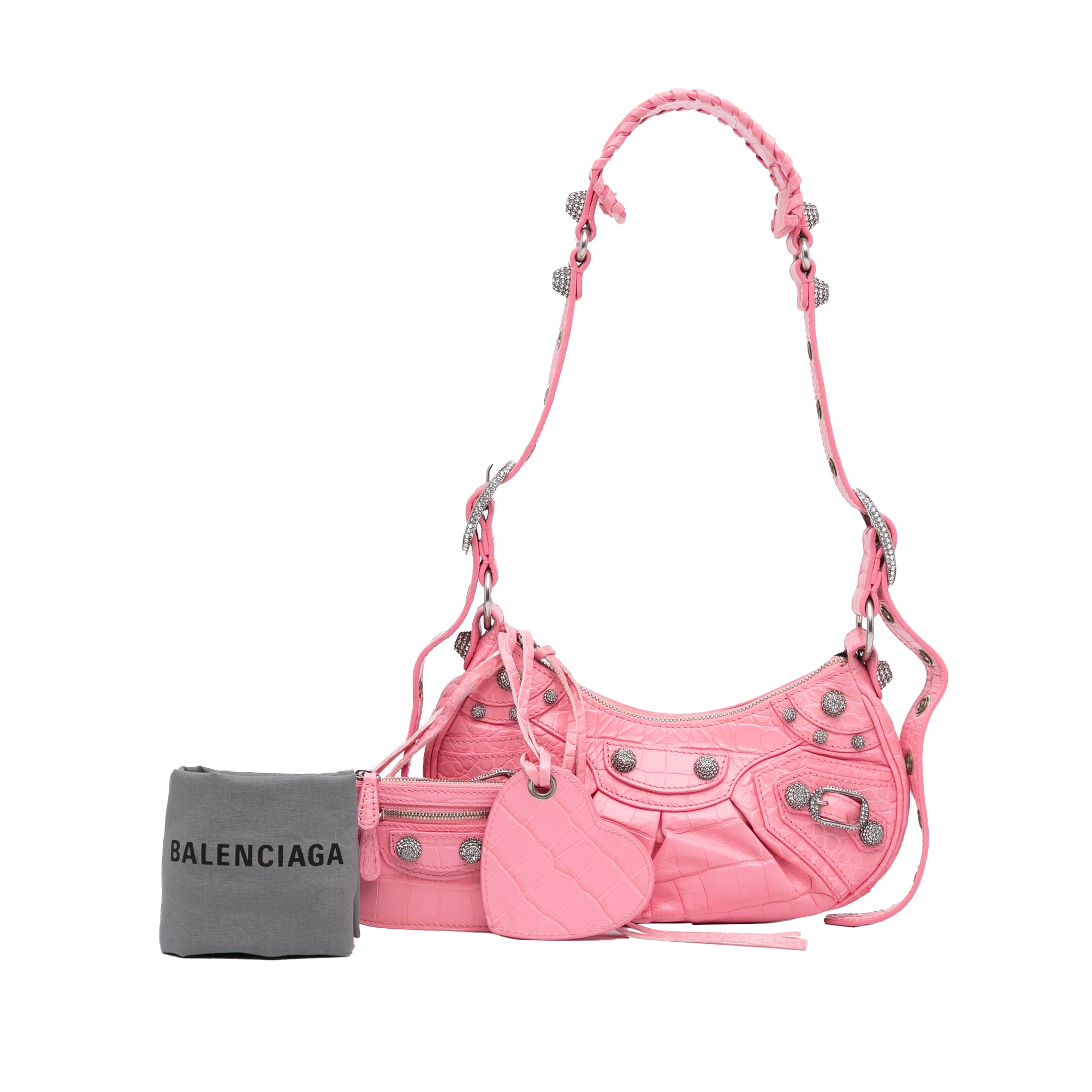 BALENCIAGA: mini bag for woman - Pink