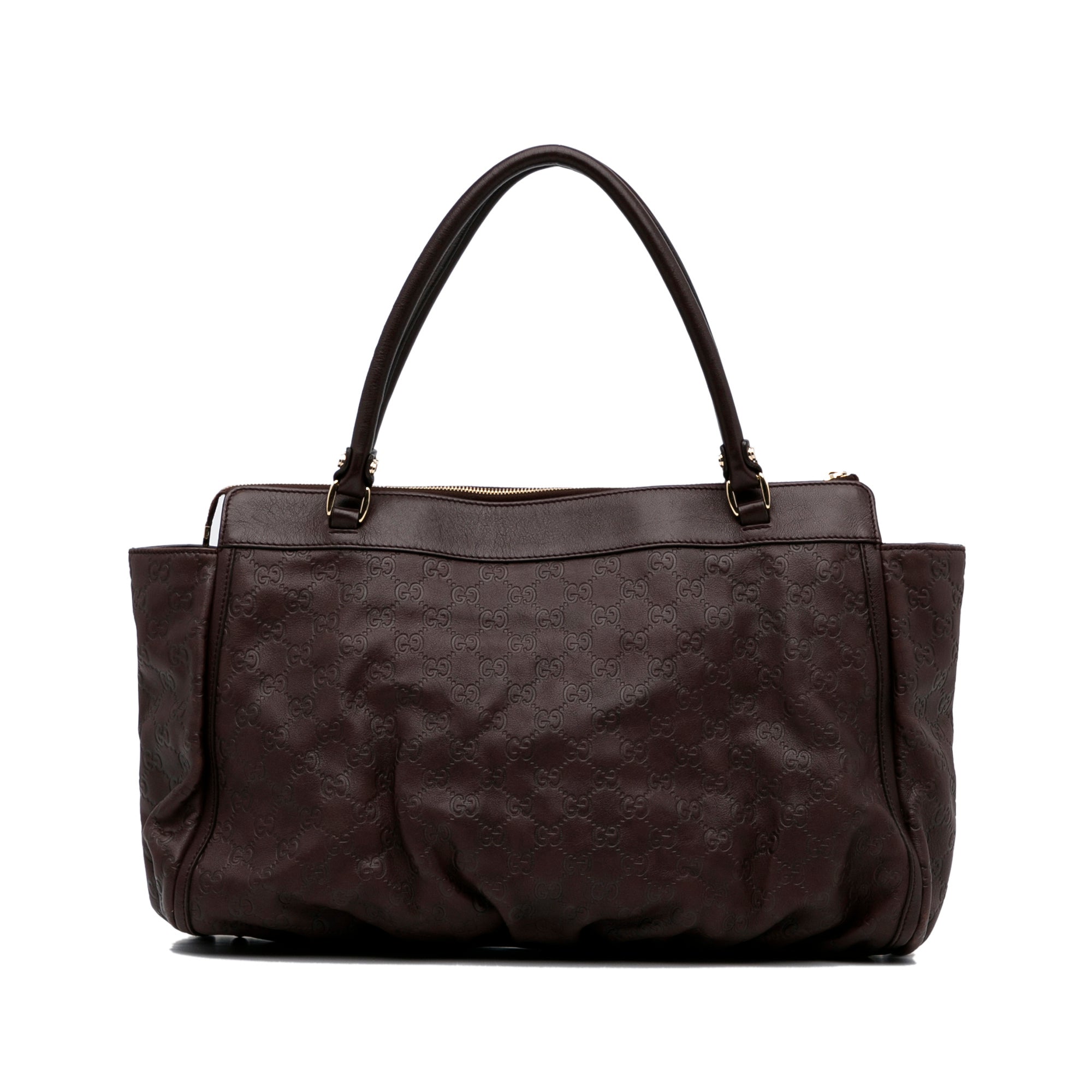 Brown Gucci Guccissima Abbey D-ring Tote Bag – Designer Revival