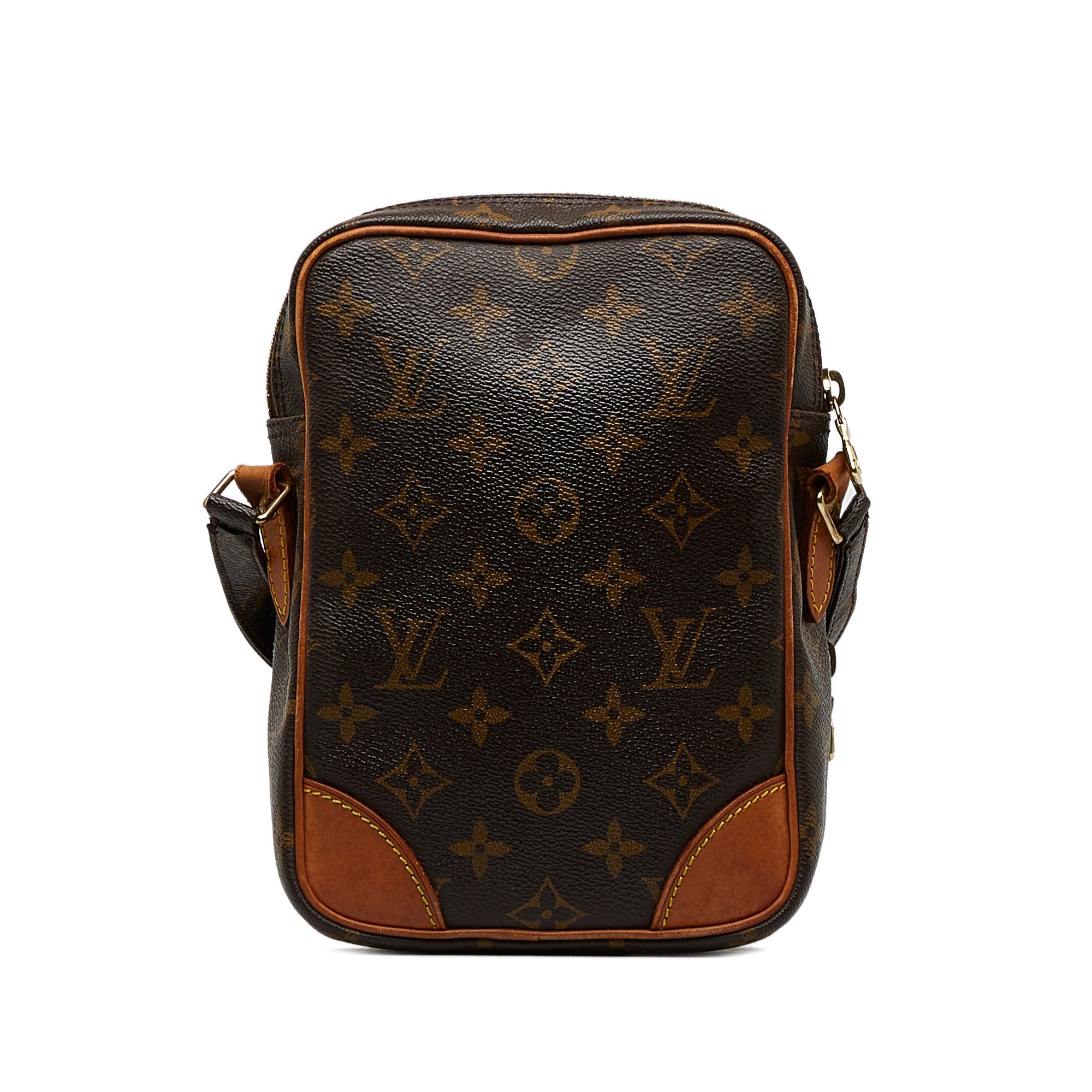 Louis Vuitton 2005 Pre-owned Tambourine Crossbody Bag - Brown